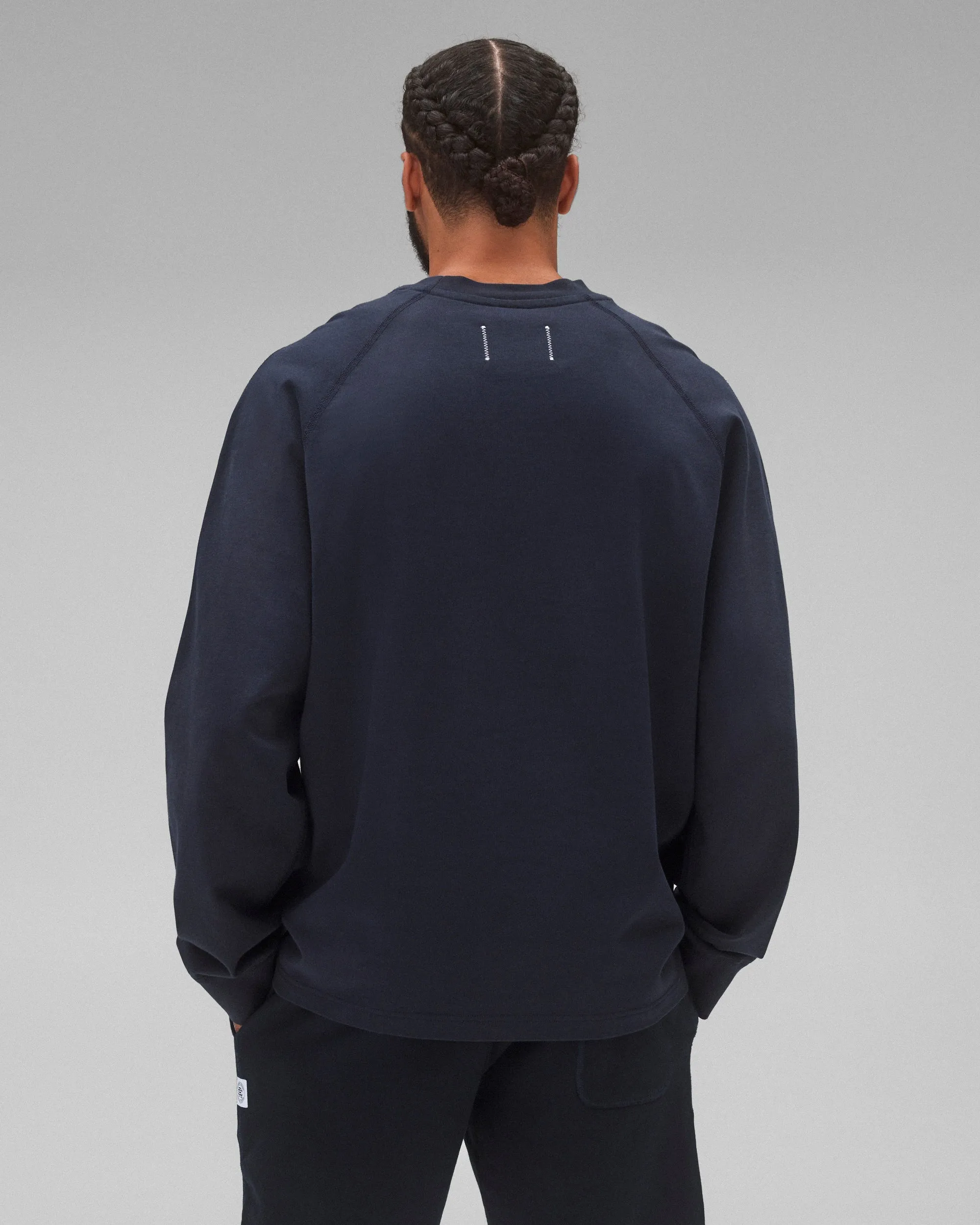 Heavyweight Jersey Relaxed Long Sleeve - Vault sold by Reigning Champ product image thumbnail 5