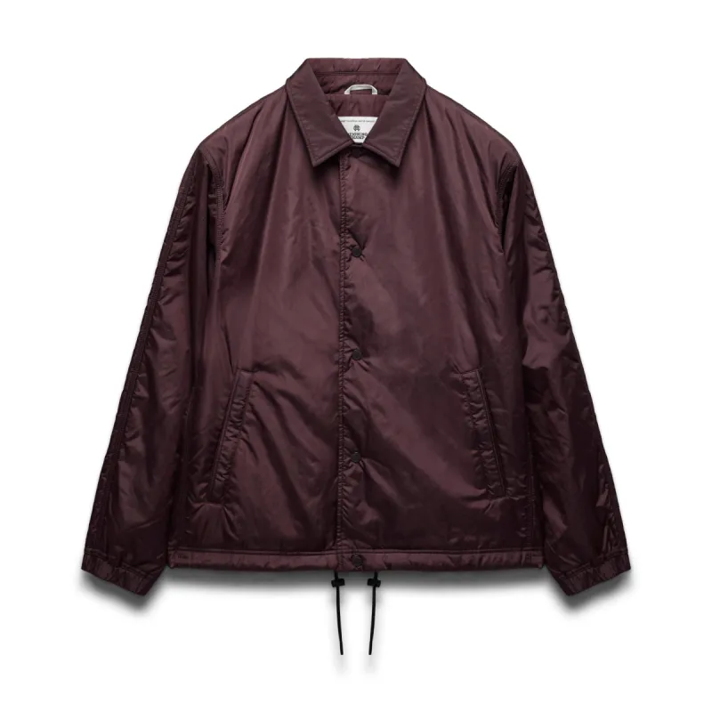 Econyl Satin Nylon Coach's Jacket sold by Reigning Champ