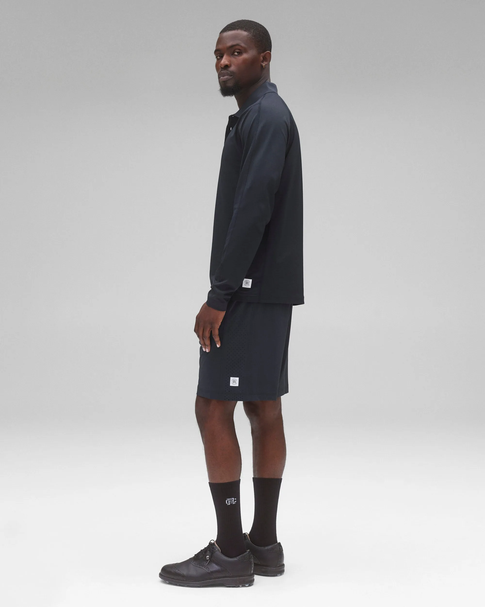 Tech Pique Playoff Long Sleeve Polo - Vault sold by Reigning Champ product image thumbnail 4