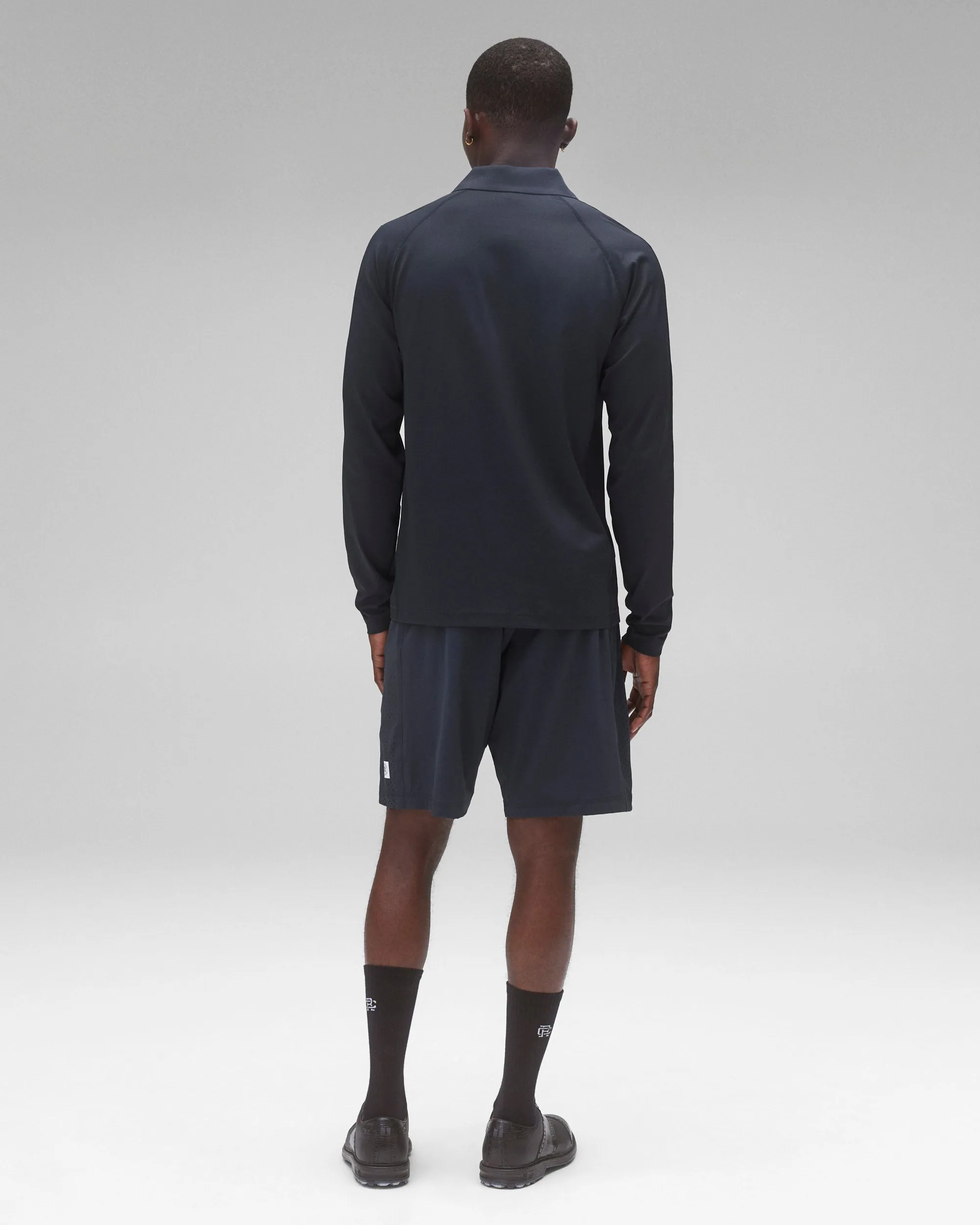 Tech Pique Playoff Long Sleeve Polo - Vault sold by Reigning Champ product image thumbnail 5