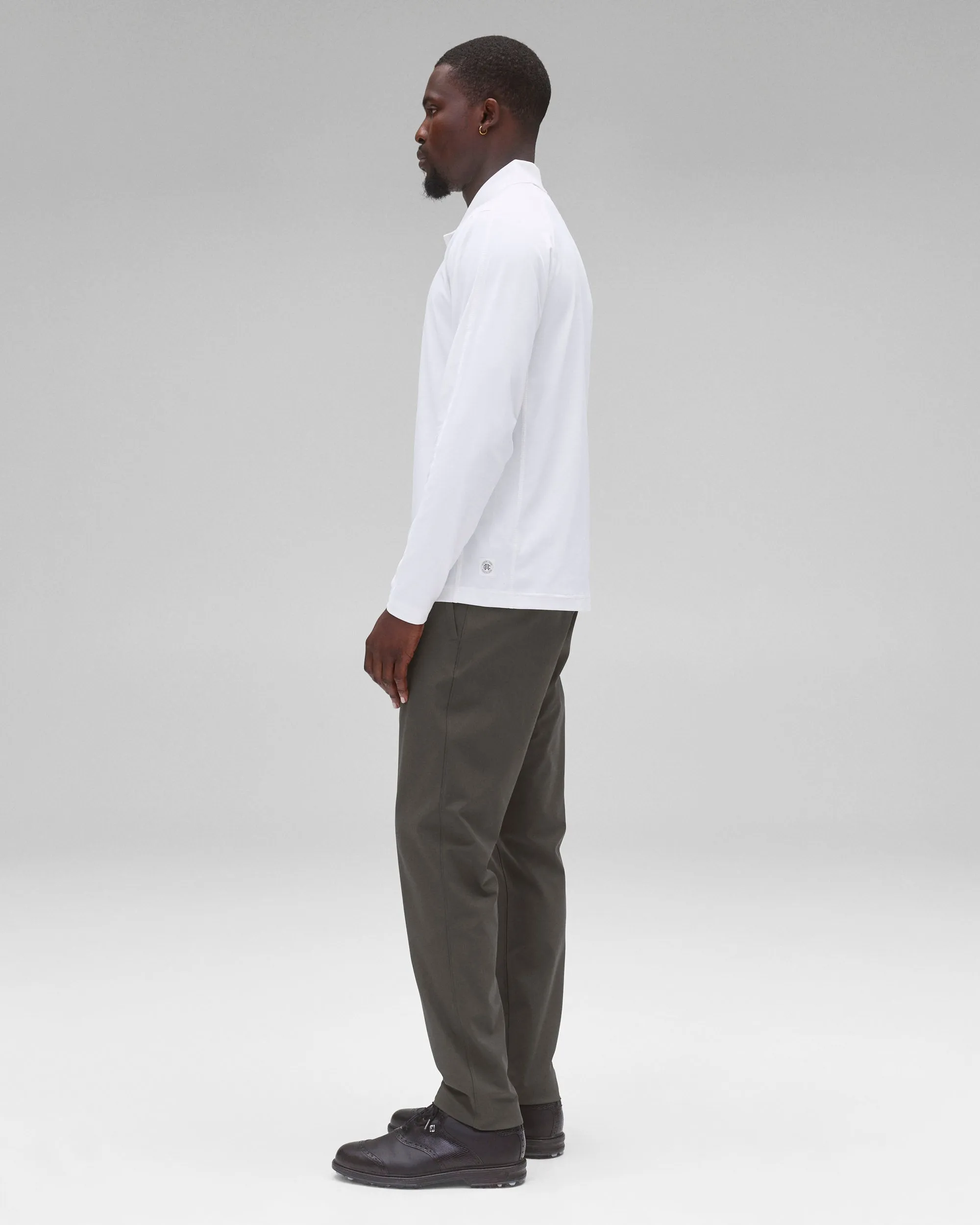 Tech Pique Playoff Long Sleeve Polo - Vault sold by Reigning Champ product image thumbnail 4