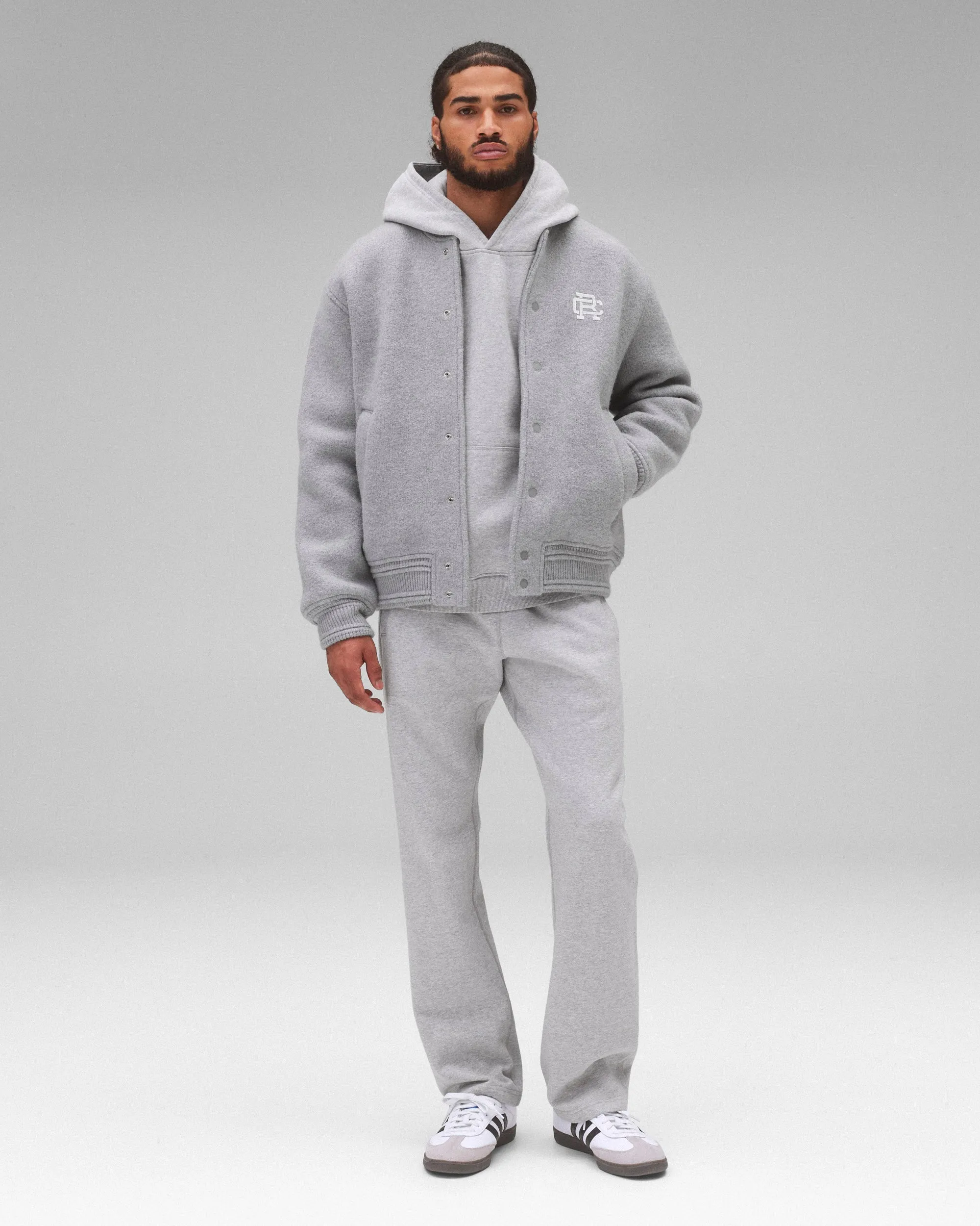 Brushed Fleece Straight Leg Standard Sweatpant sold by Reigning Champ product image thumbnail 2