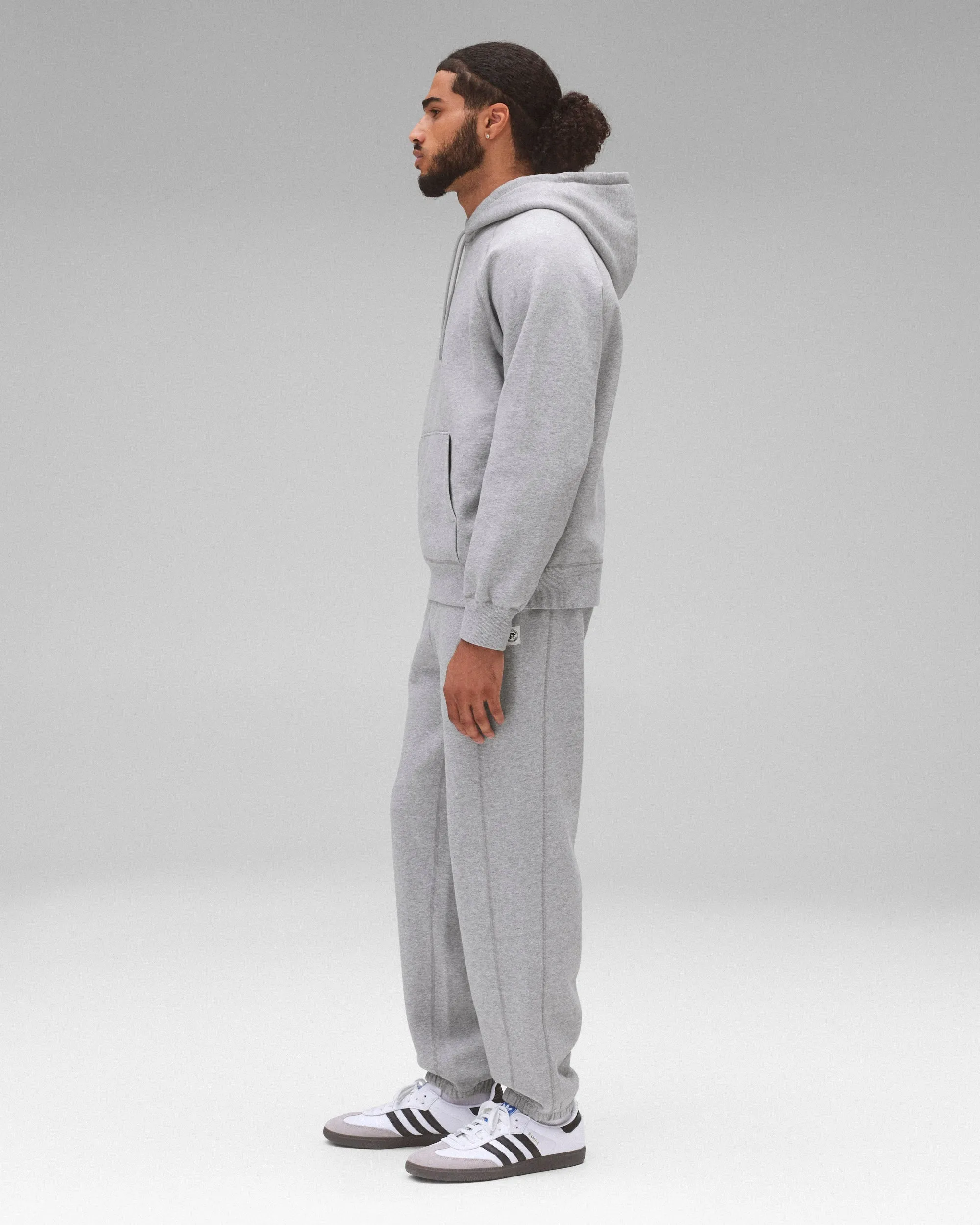Brushed Fleece Standard Hoodie sold by Reigning Champ product image thumbnail 4