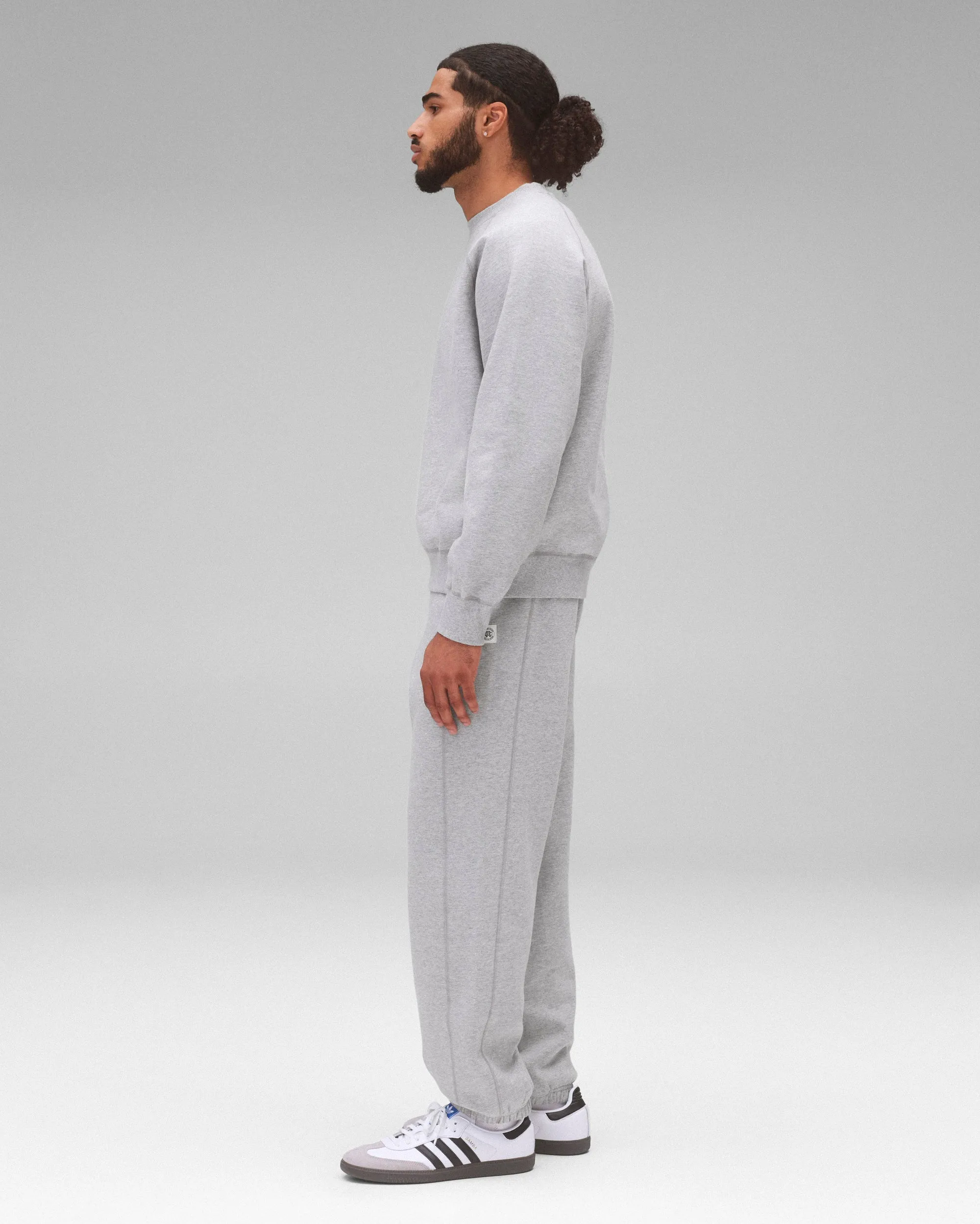 Brushed Fleece Standard Crewneck sold by Reigning Champ product image thumbnail 4