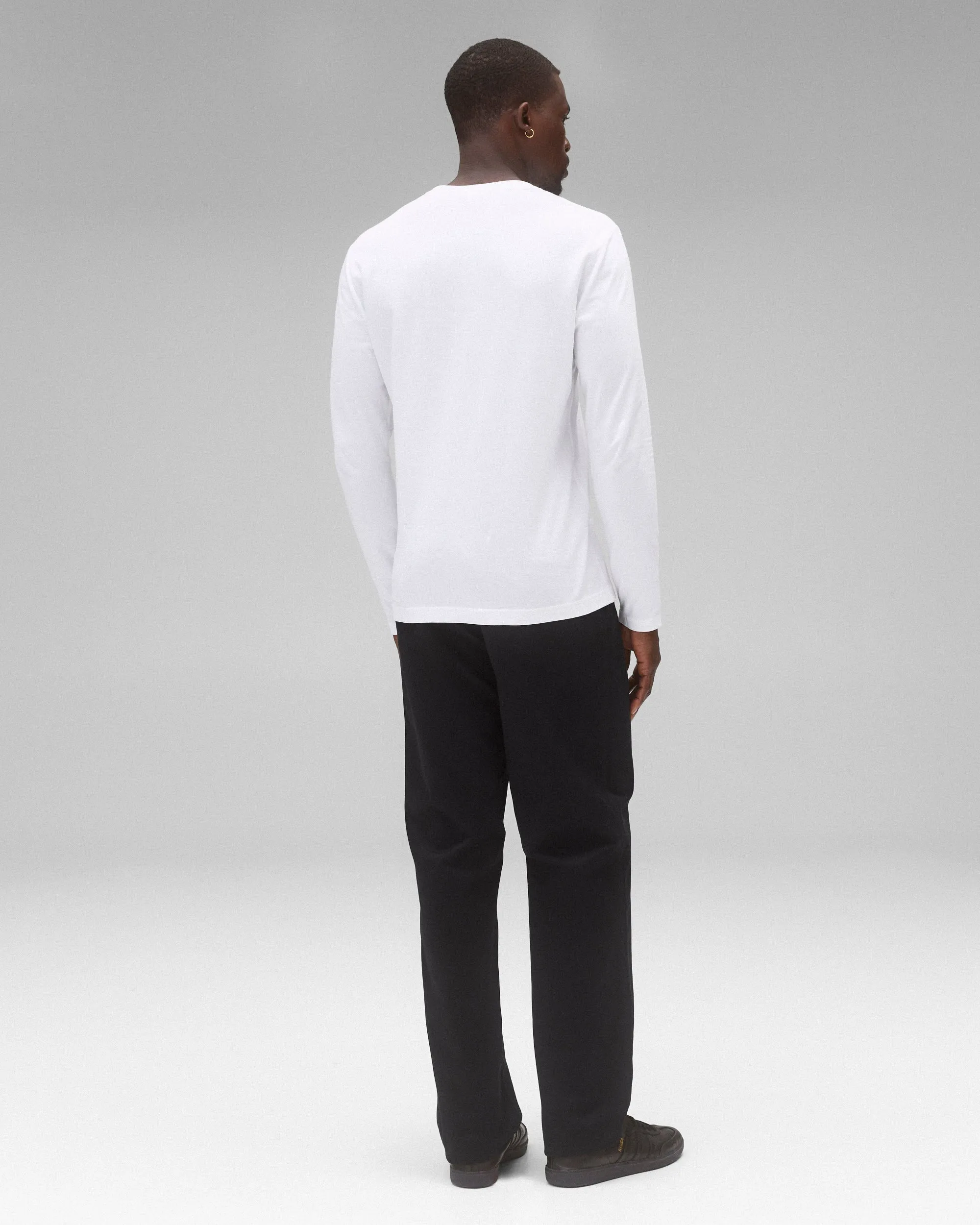 Supima Jersey Pennant Long Sleeve sold by Reigning Champ product image thumbnail 5