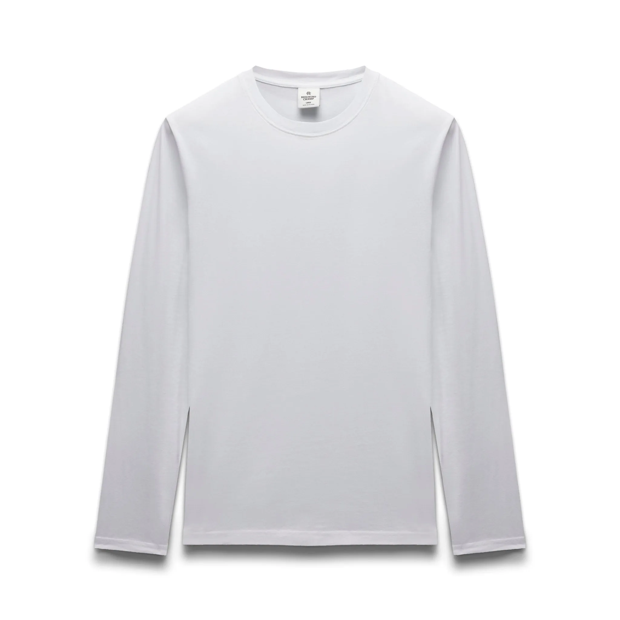 Supima Jersey Pennant Long Sleeve sold by Reigning Champ