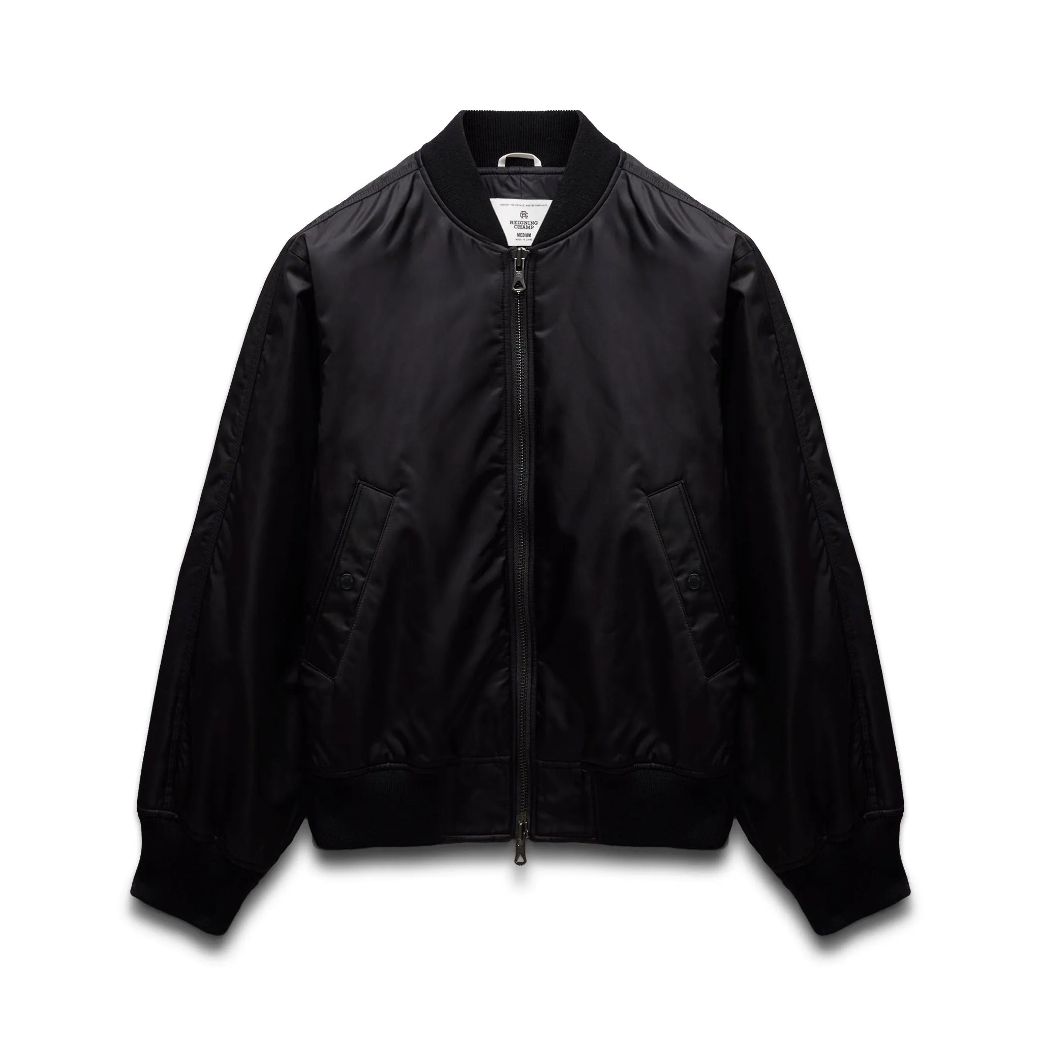 Nylon Twill Crew Jacket sold by Reigning Champ