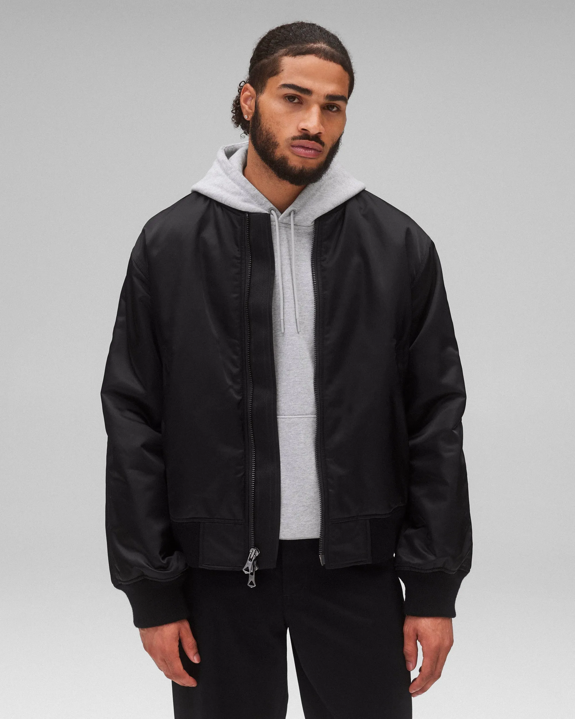Nylon Twill Crew Jacket sold by Reigning Champ product image thumbnail 2