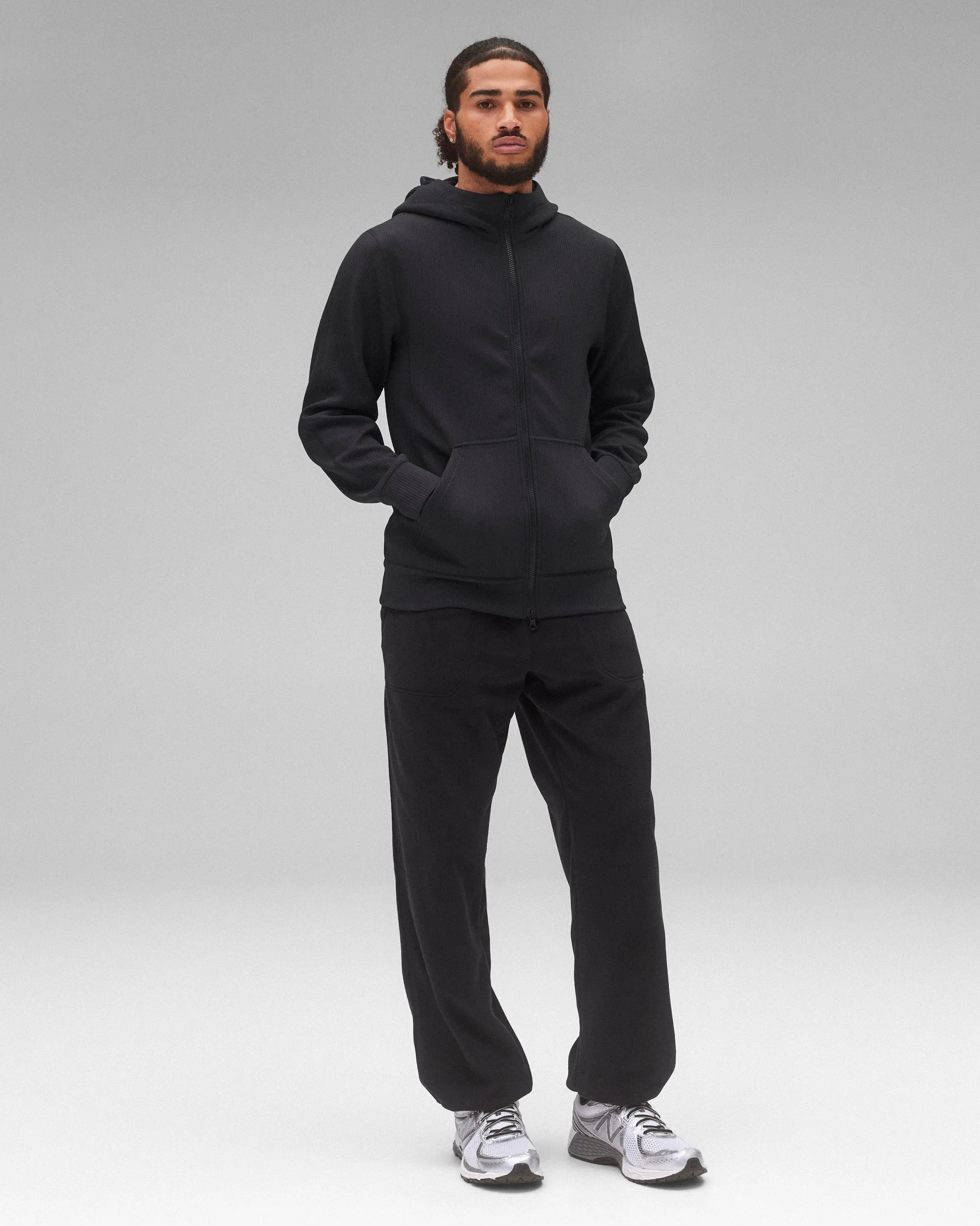 Double Knit Rally Slim Zip Hoodie sold by Reigning Champ product image thumbnail 3