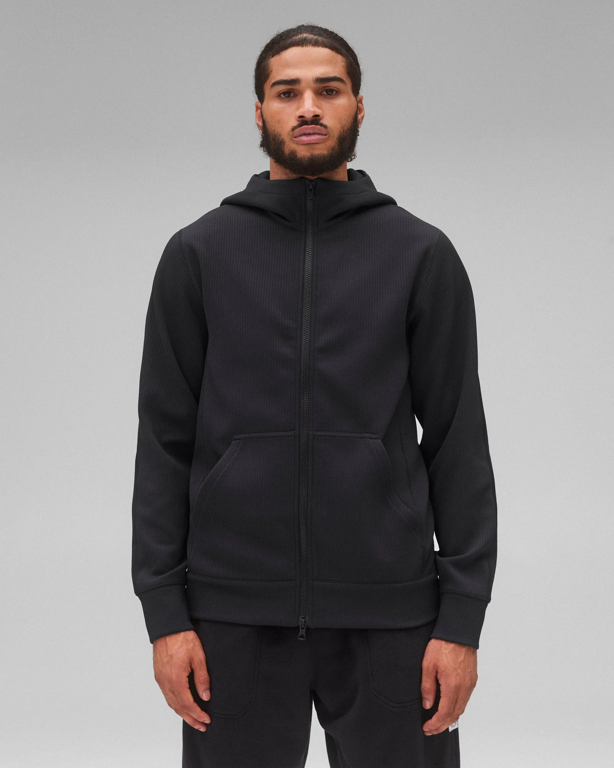 Double Knit Rally Slim Zip Hoodie sold by Reigning Champ product image thumbnail 2