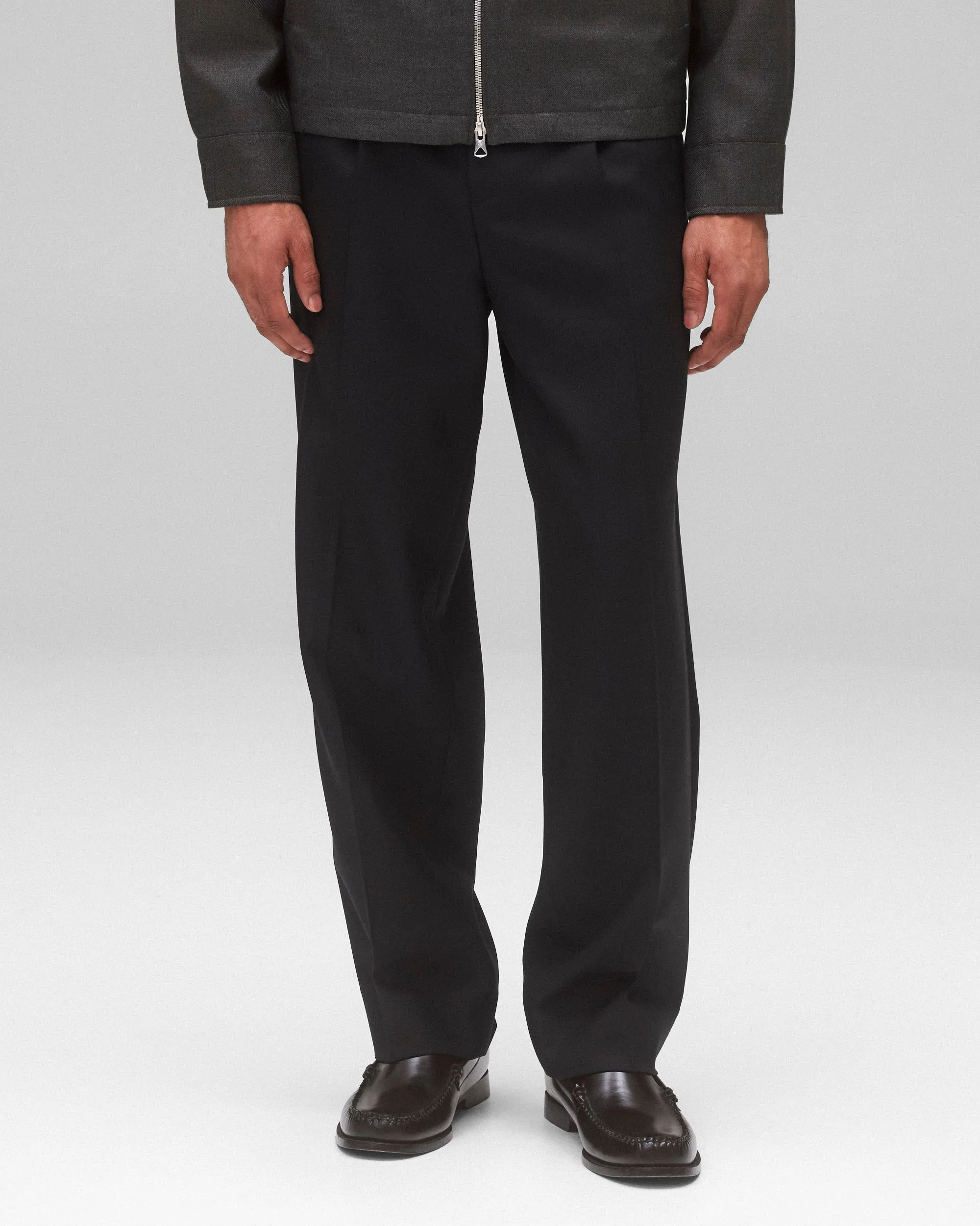Wool Twill Sophomore Relaxed Trouser sold by Reigning Champ product image thumbnail 3