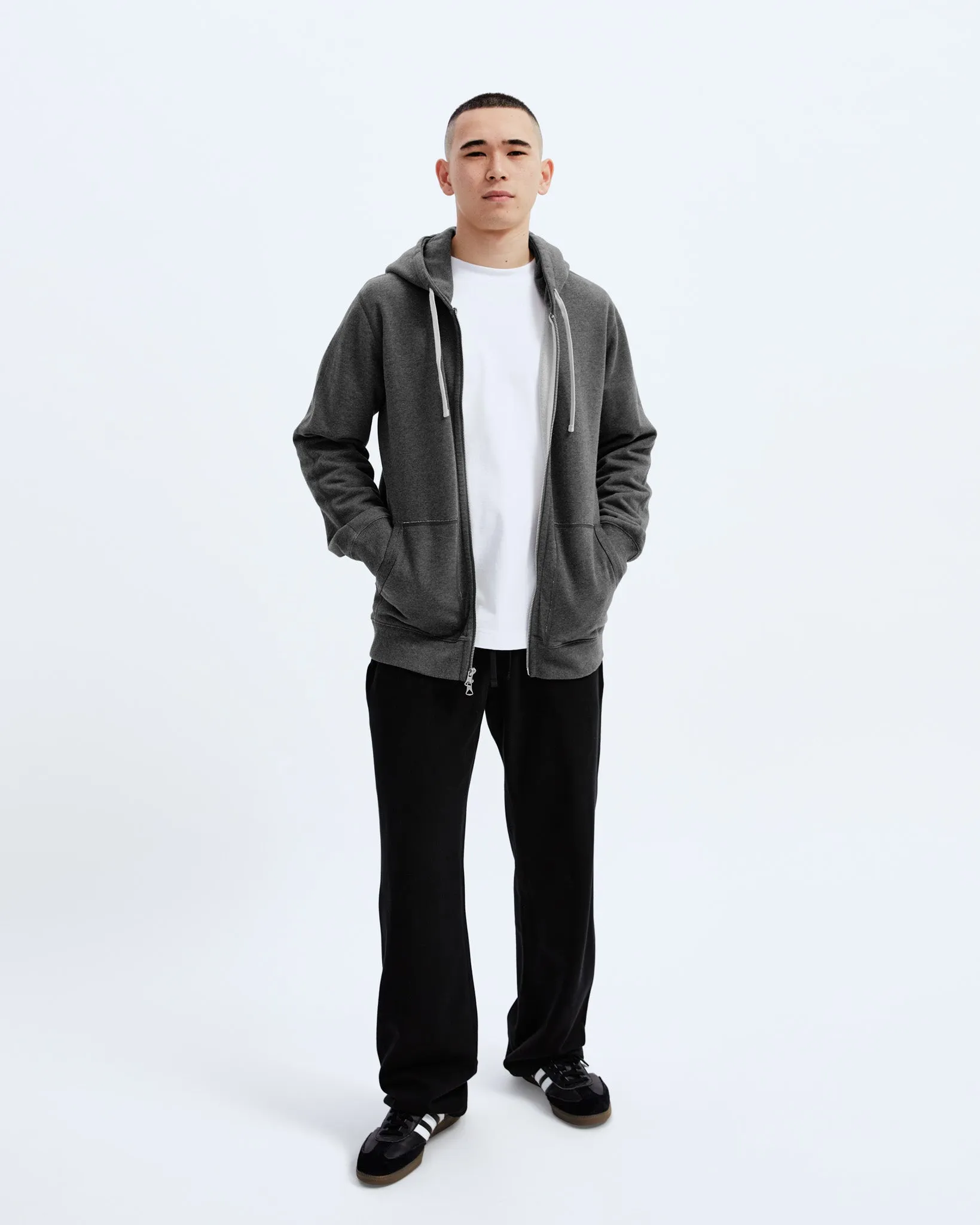 Midweight Terry Classic Full Zip Hoodie - Vault sold by Reigning Champ product image thumbnail 5