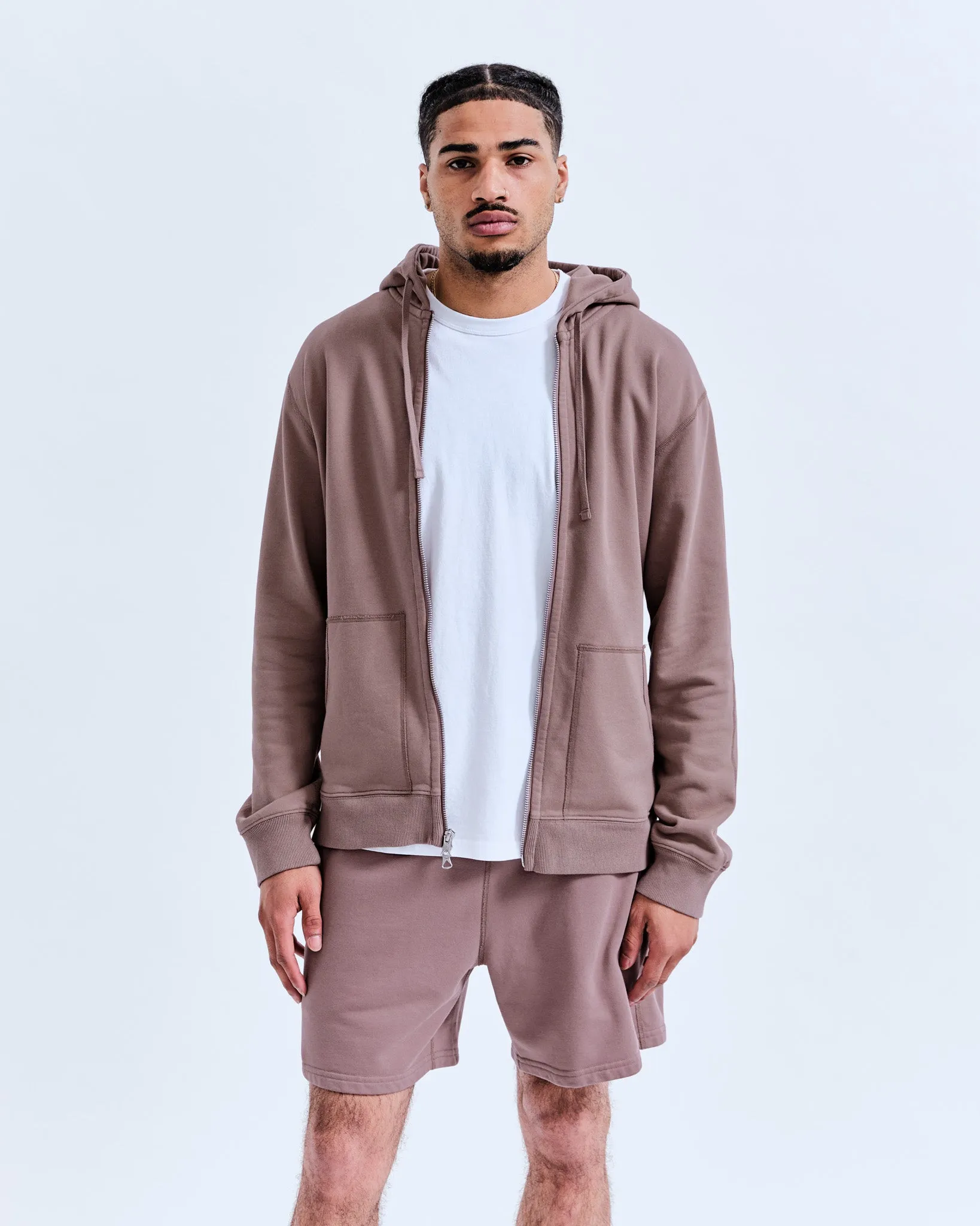 Midweight Terry Classic Full Zip Hoodie - Vault sold by Reigning Champ product image thumbnail 3