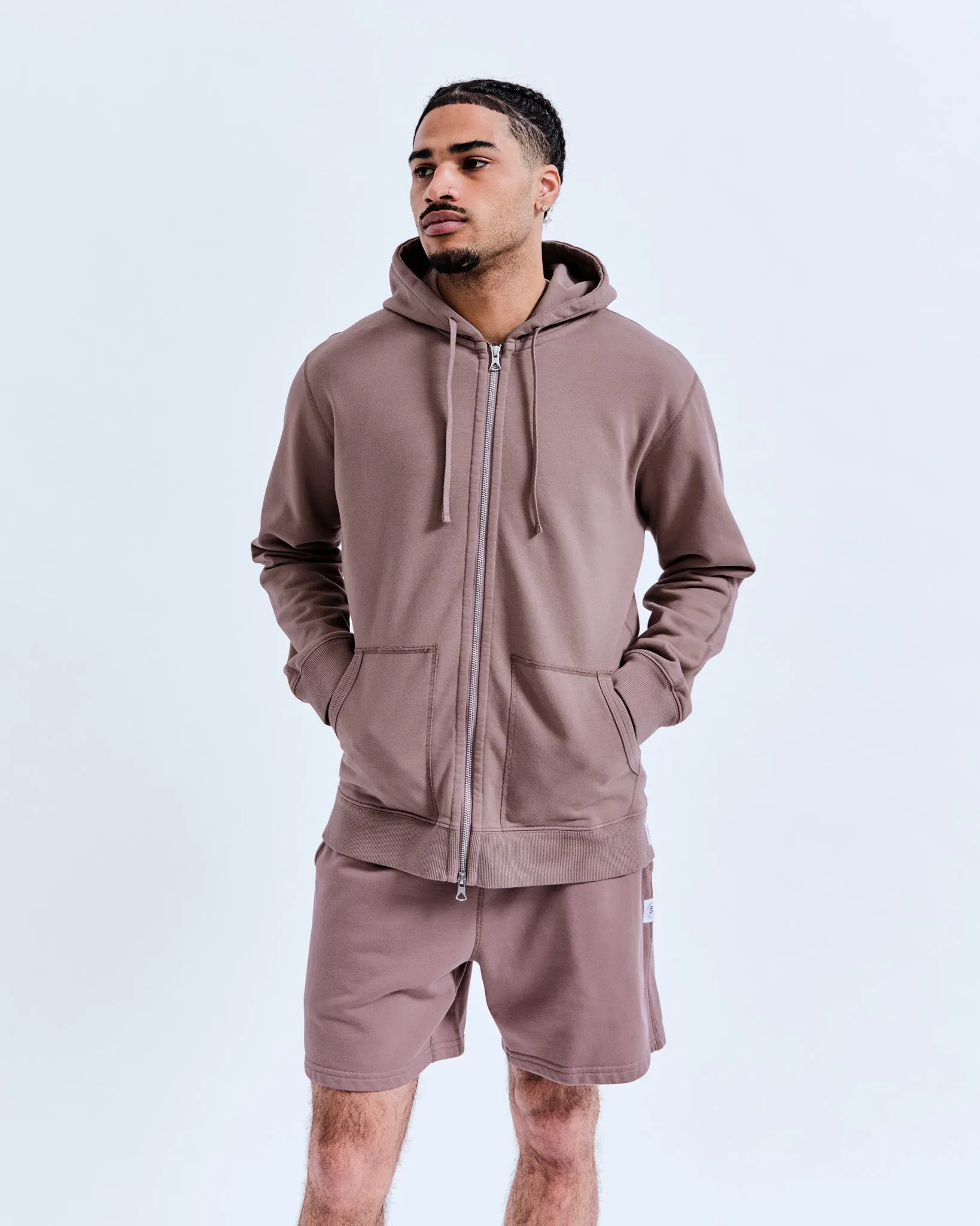 Midweight Terry Classic Full Zip Hoodie - Vault sold by Reigning Champ product image thumbnail 2