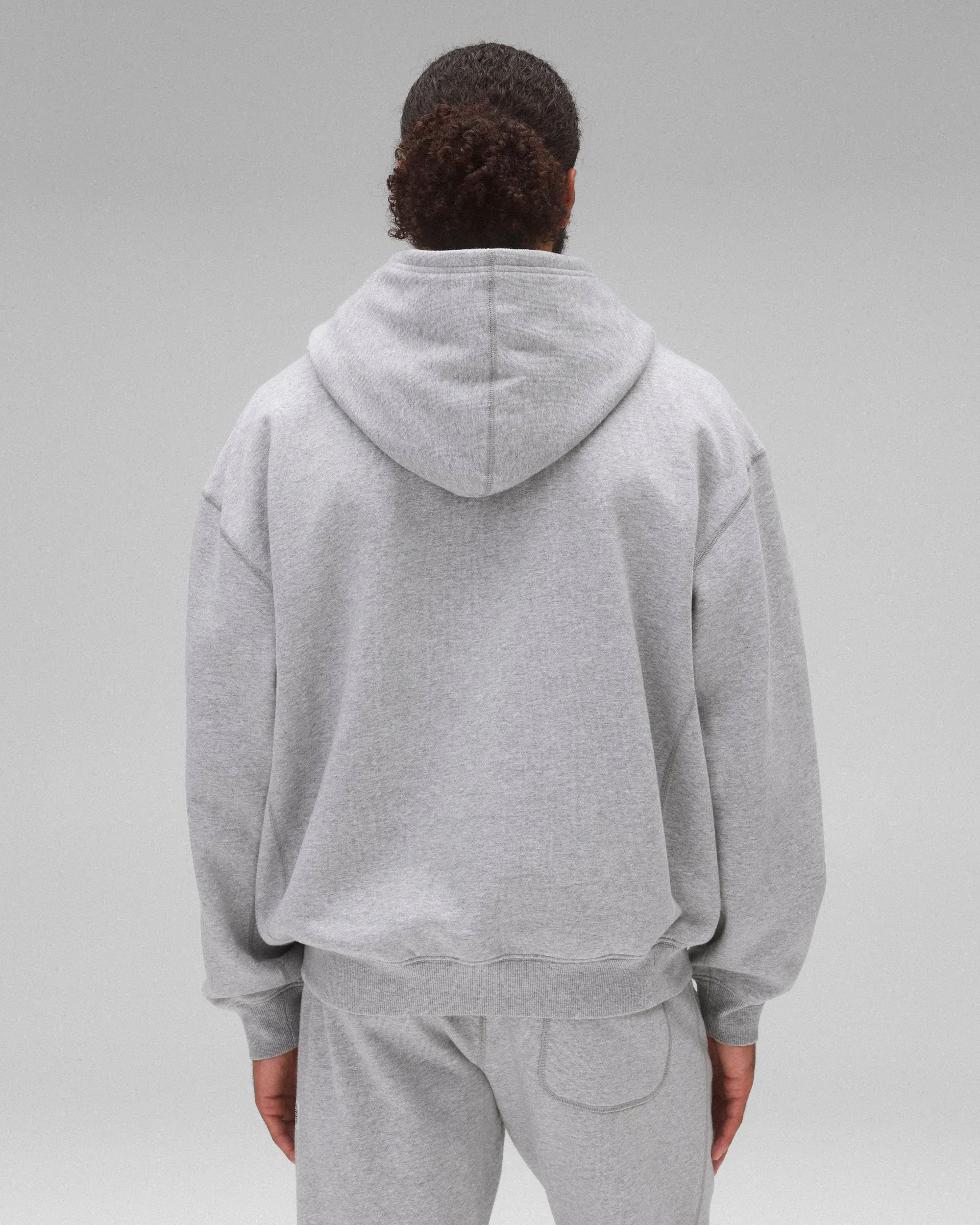 Brushed Fleece '97 Relaxed Hoodie sold by Reigning Champ product image thumbnail 5