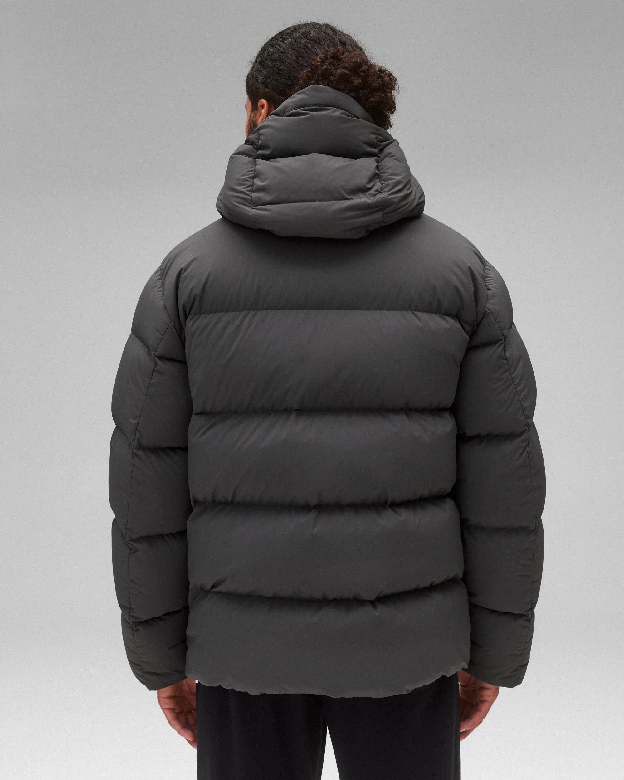 Matte Ripstop Franchise Hooded Down Jacket sold by Reigning Champ product image thumbnail 5