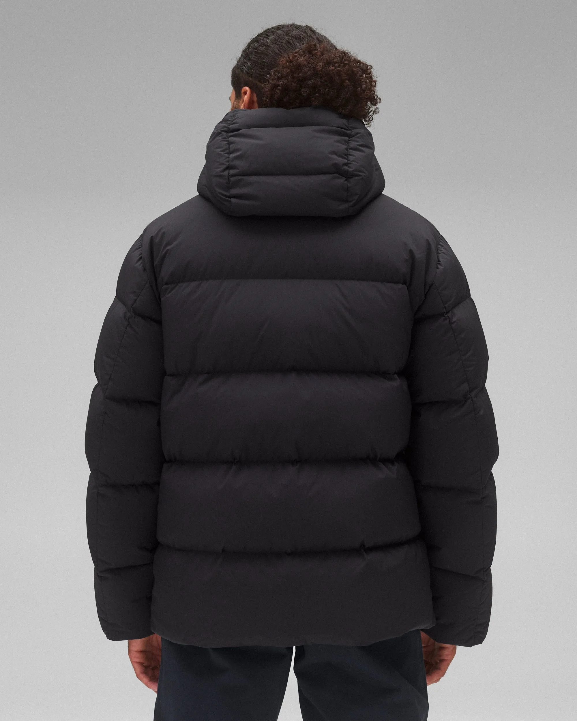 Matte Ripstop Franchise Hooded Down Jacket sold by Reigning Champ product image thumbnail 5