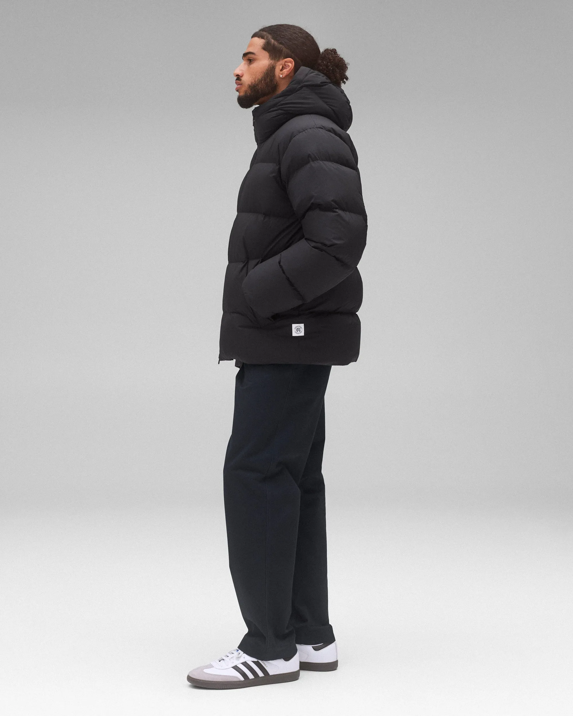 Matte Ripstop Franchise Hooded Down Jacket sold by Reigning Champ product image thumbnail 4