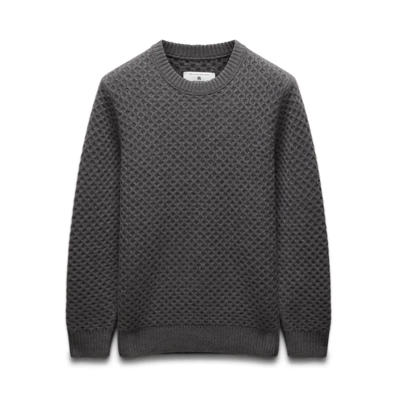 Merino Honeycomb Crewneck sold by Reigning Champ