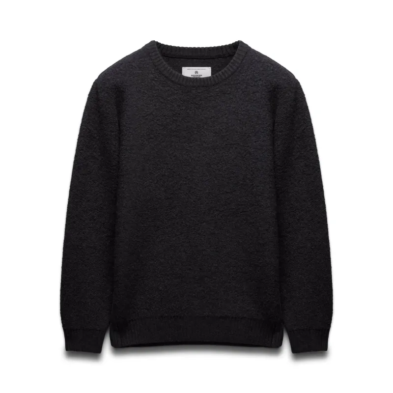 Textured Boucle Turf Crewneck sold by Reigning Champ