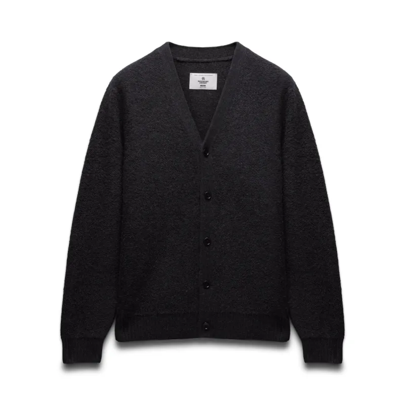 Textured Boucle Turf Cardigan sold by Reigning Champ