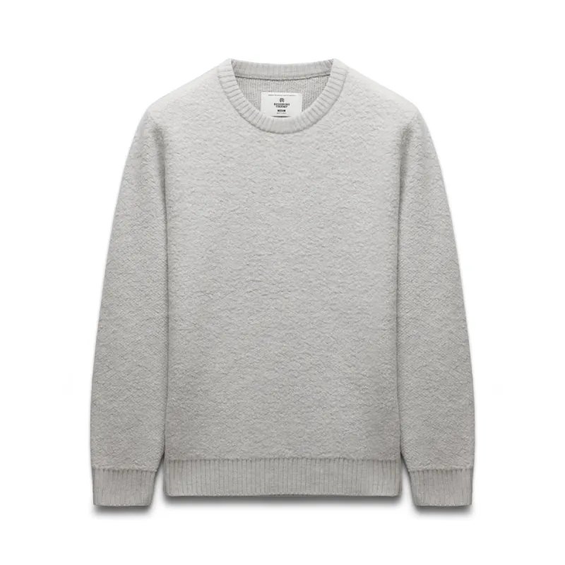 Textured Boucle Turf Crewneck sold by Reigning Champ