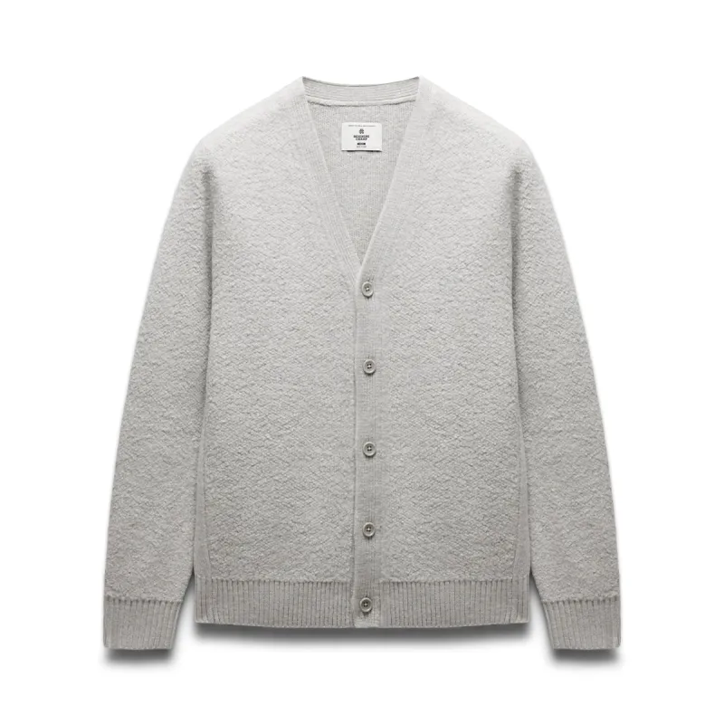 Textured Boucle Turf Cardigan sold by Reigning Champ