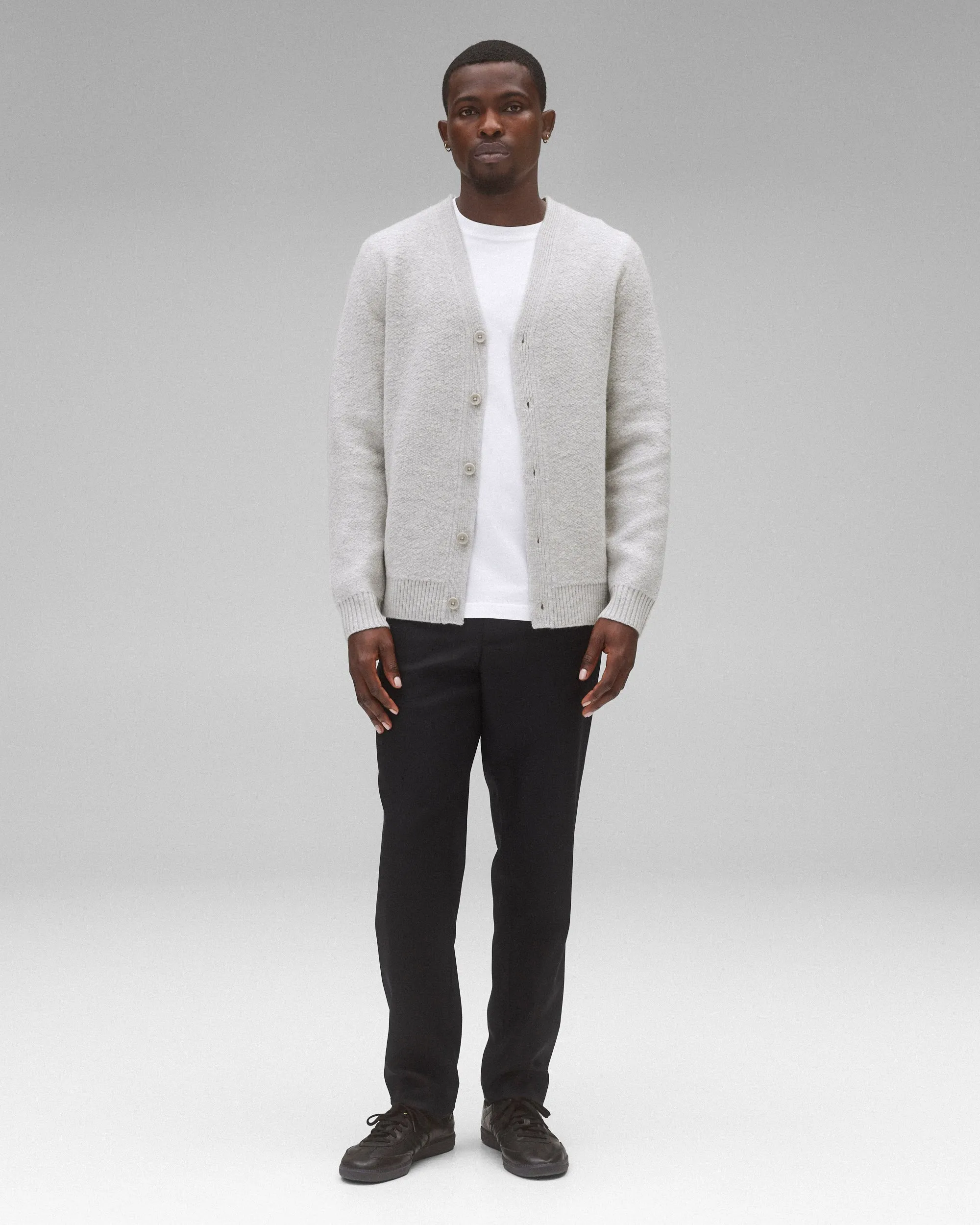 Textured Boucle Turf Cardigan sold by Reigning Champ product image thumbnail 5