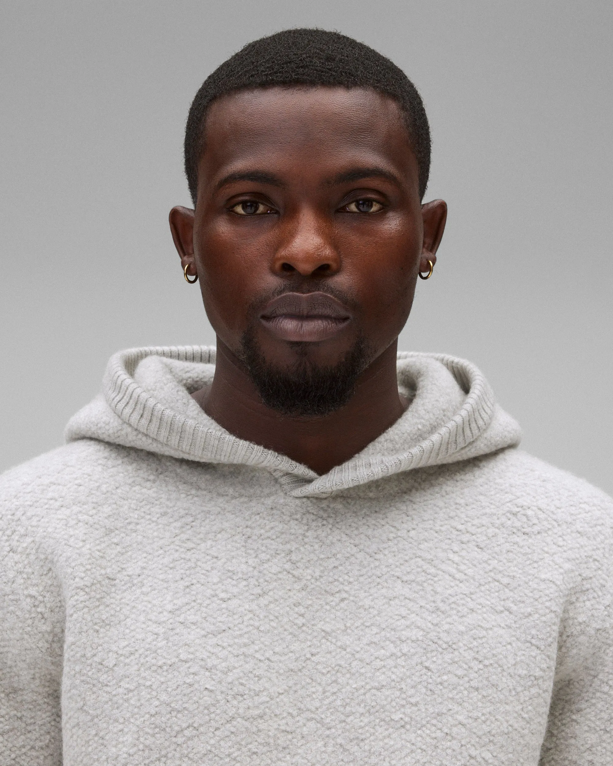 Textured Boucle Turf Hoodie sold by Reigning Champ product image thumbnail 5