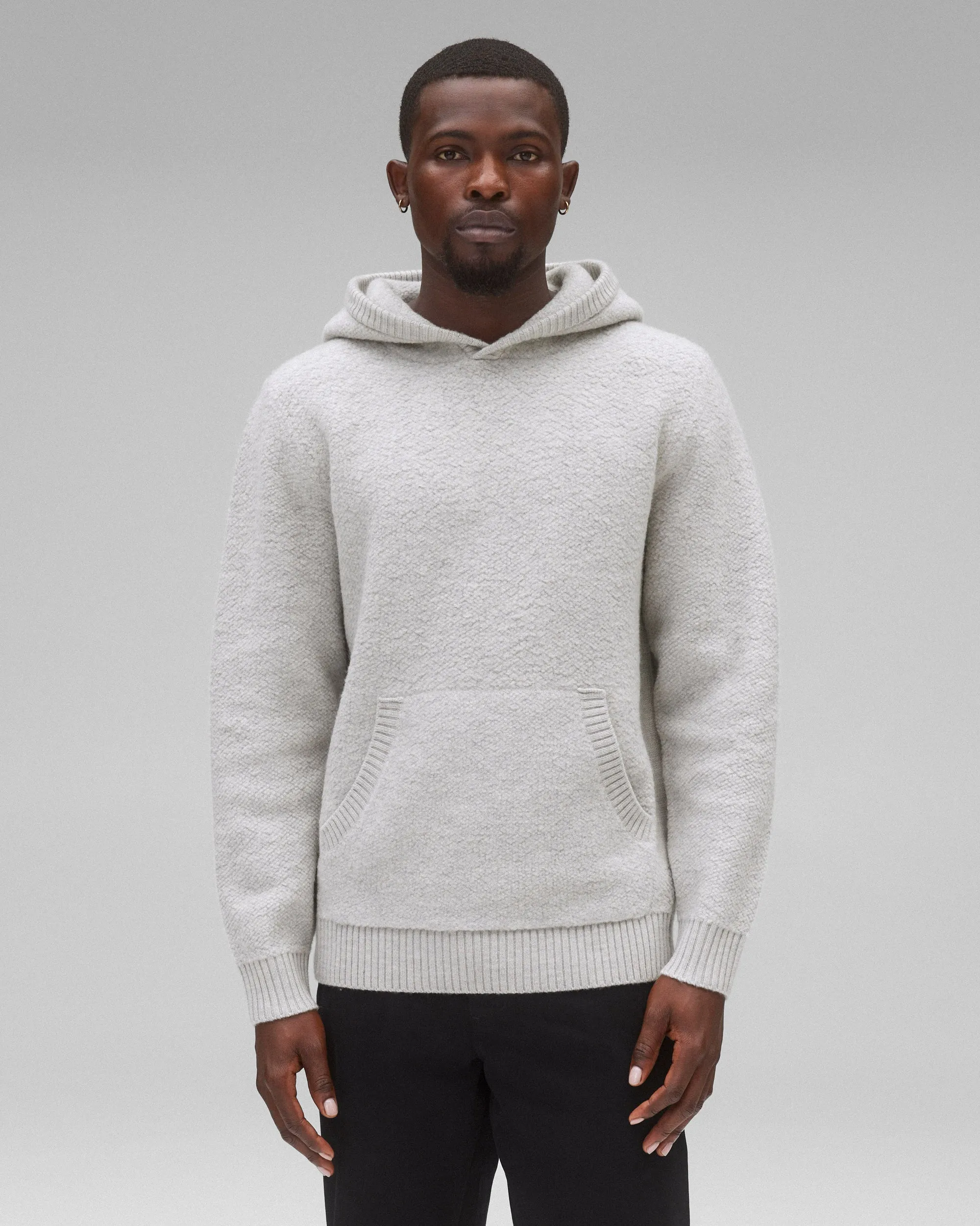 Textured Boucle Turf Hoodie sold by Reigning Champ product image thumbnail 2