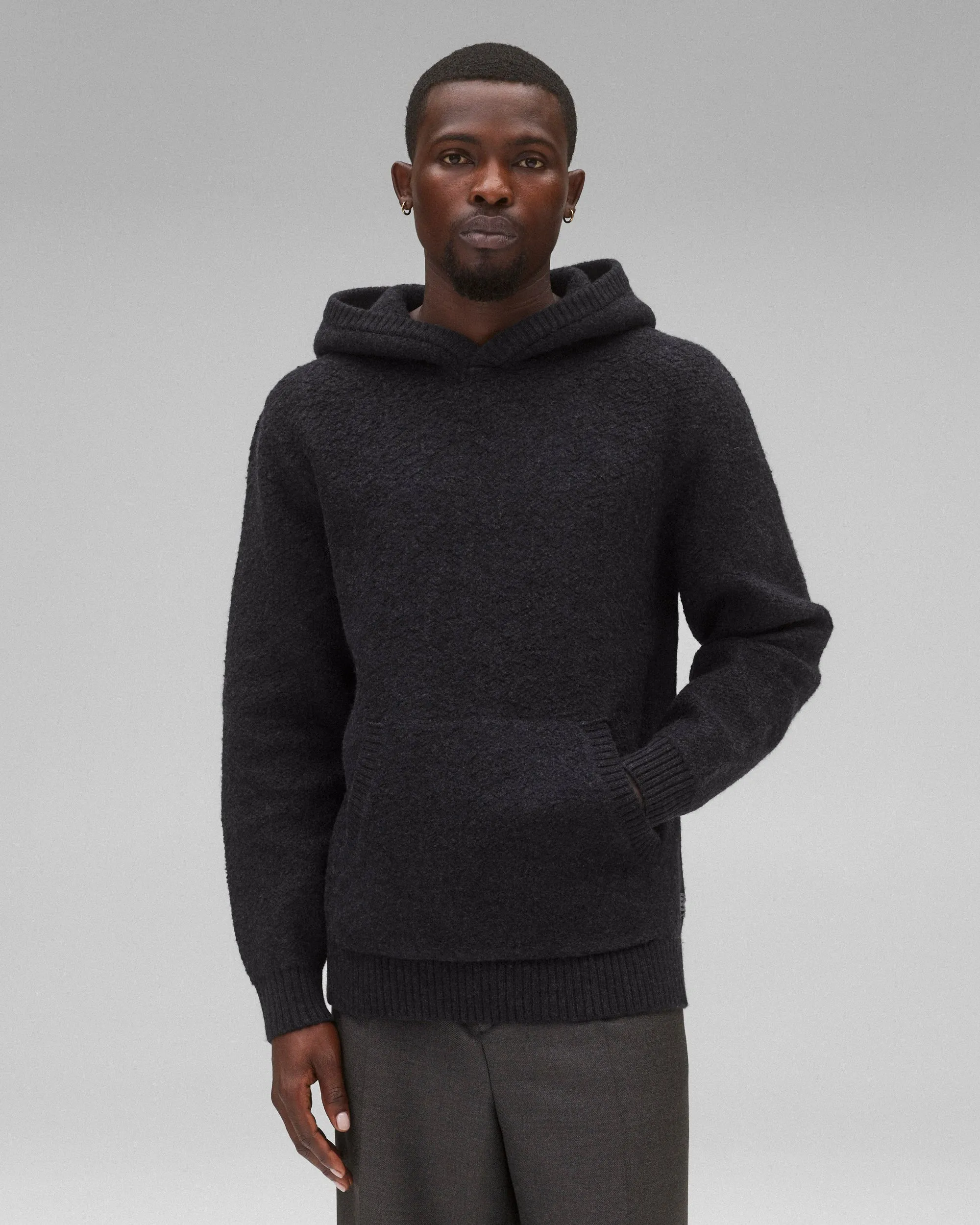 Textured Boucle Turf Hoodie sold by Reigning Champ product image thumbnail 2