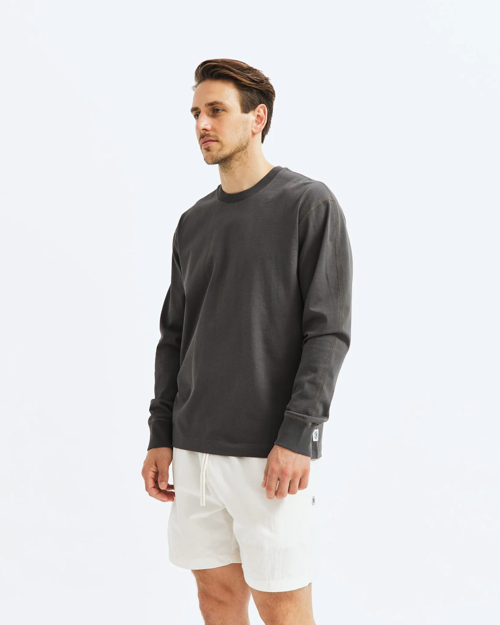 Midweight Jersey Long Sleeve sold by Reigning Champ product image thumbnail 2