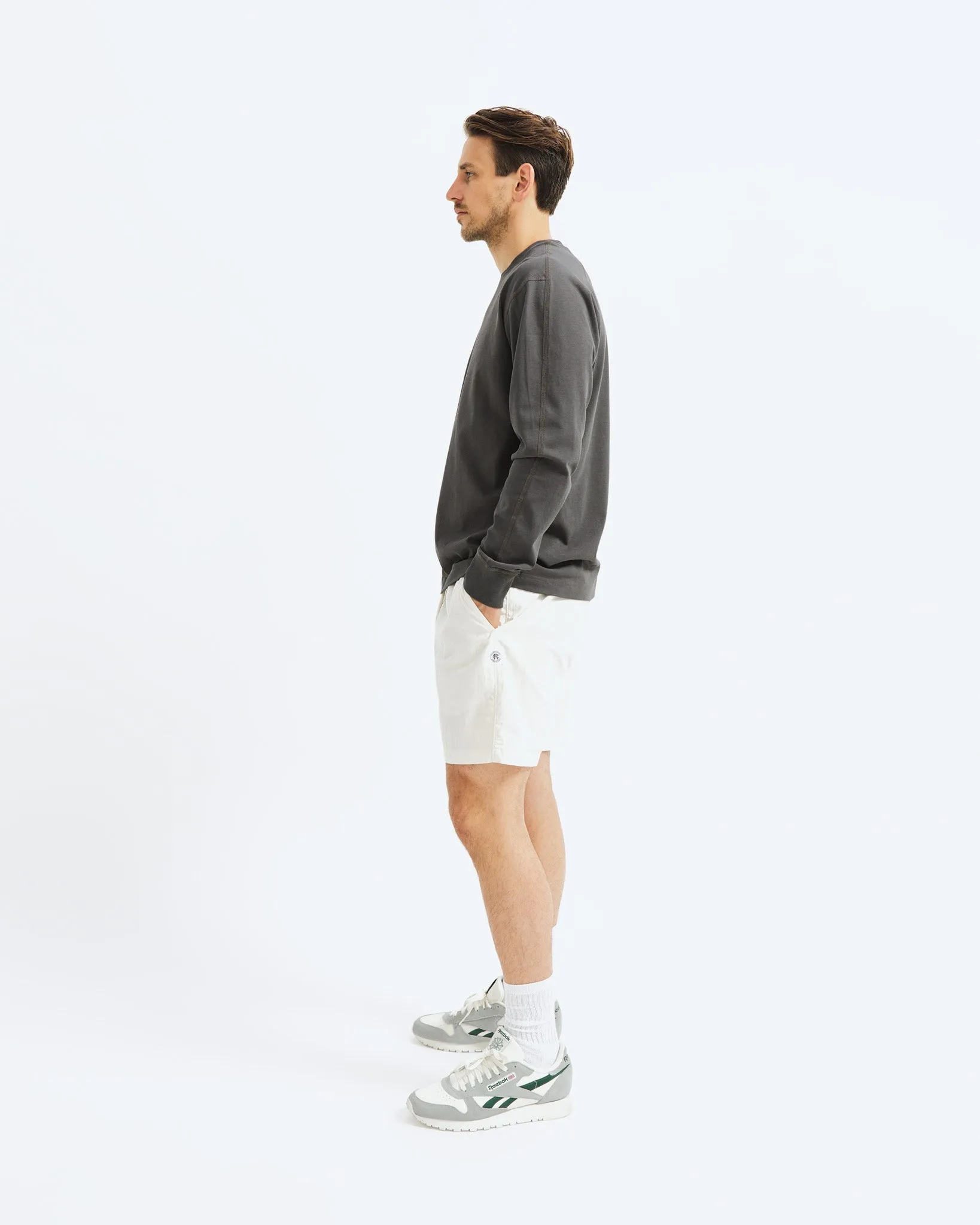 Midweight Jersey Long Sleeve sold by Reigning Champ product image thumbnail 4