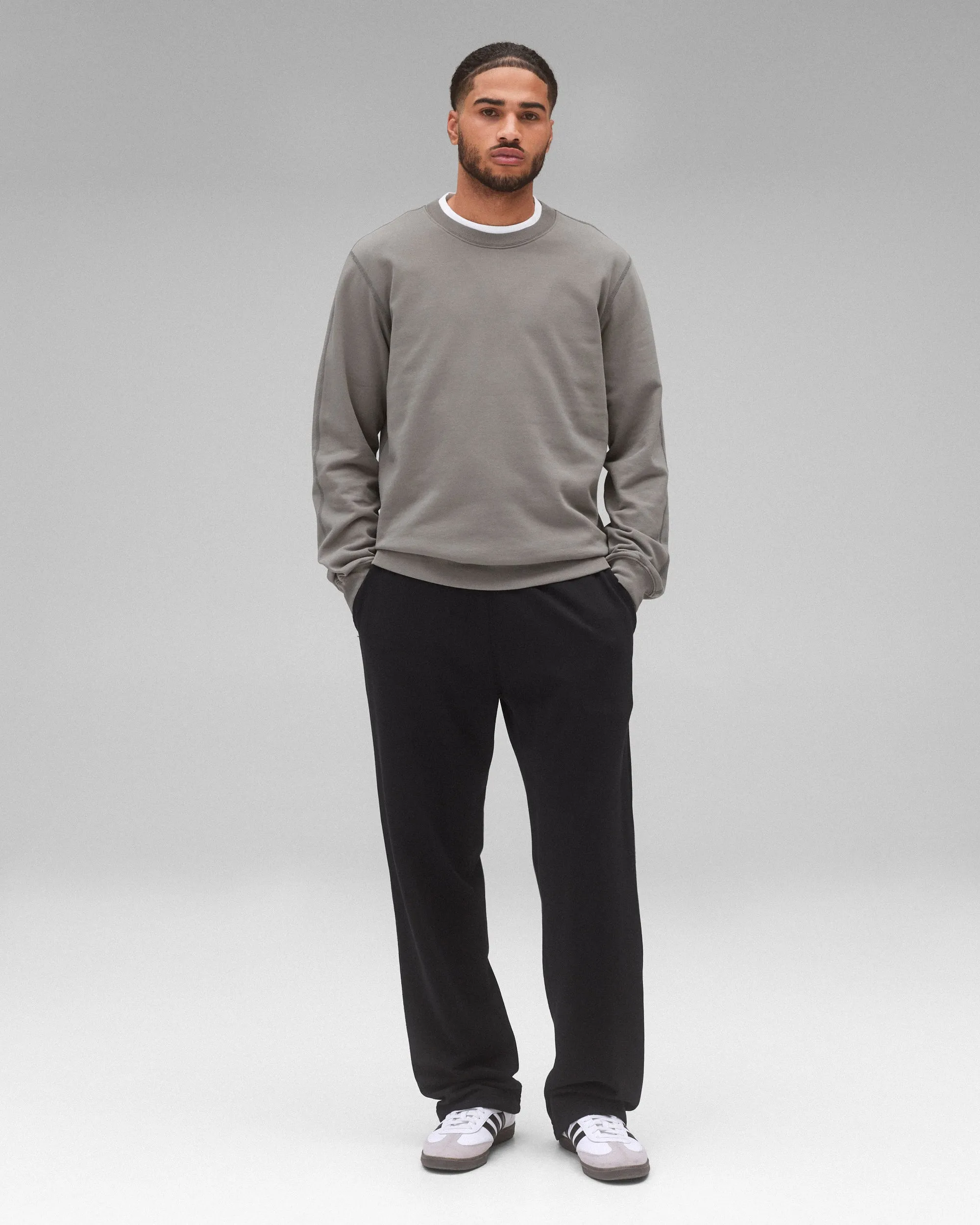 Lightweight Terry Classic Crewneck sold by Reigning Champ product image thumbnail 3