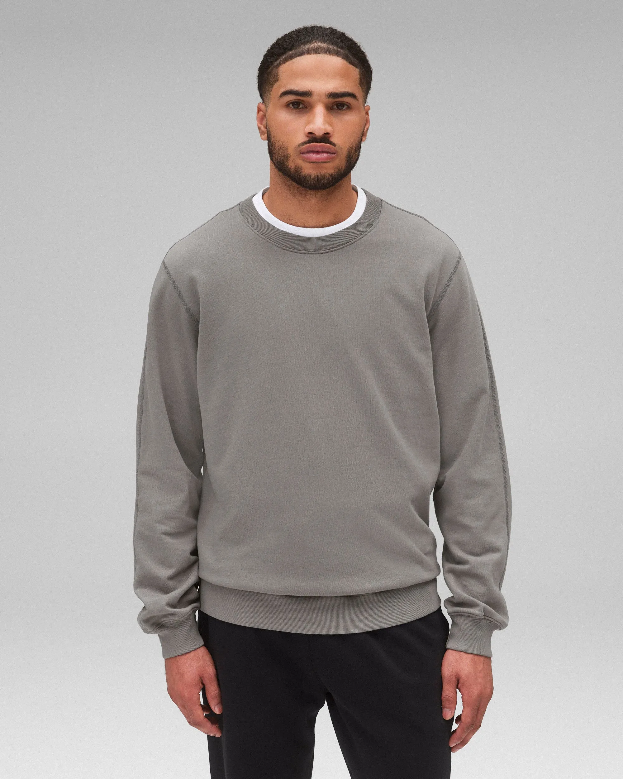 Lightweight Terry Classic Crewneck sold by Reigning Champ product image thumbnail 2