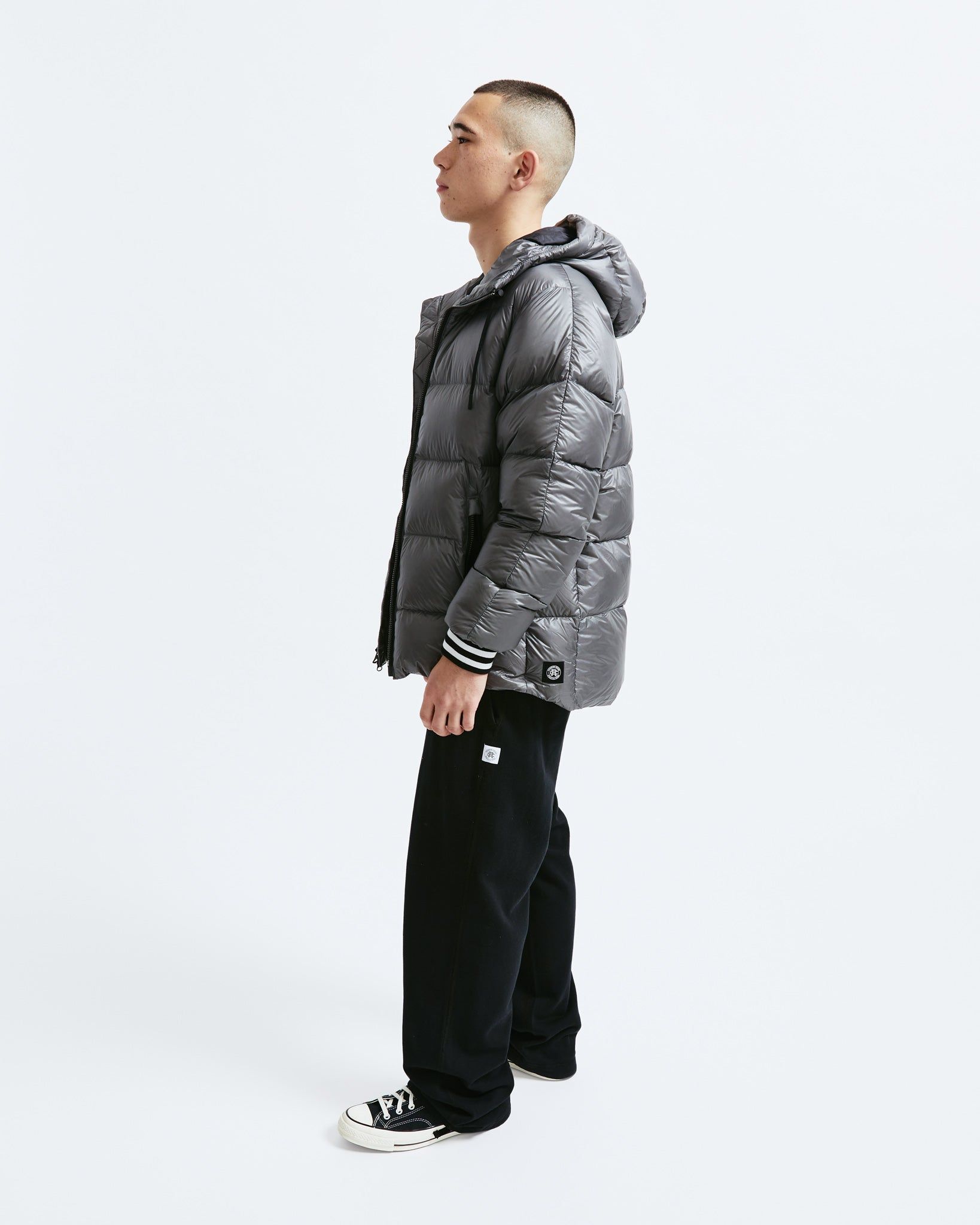 Goose Down Hooded Jacket sold by Reigning Champ product image thumbnail 5