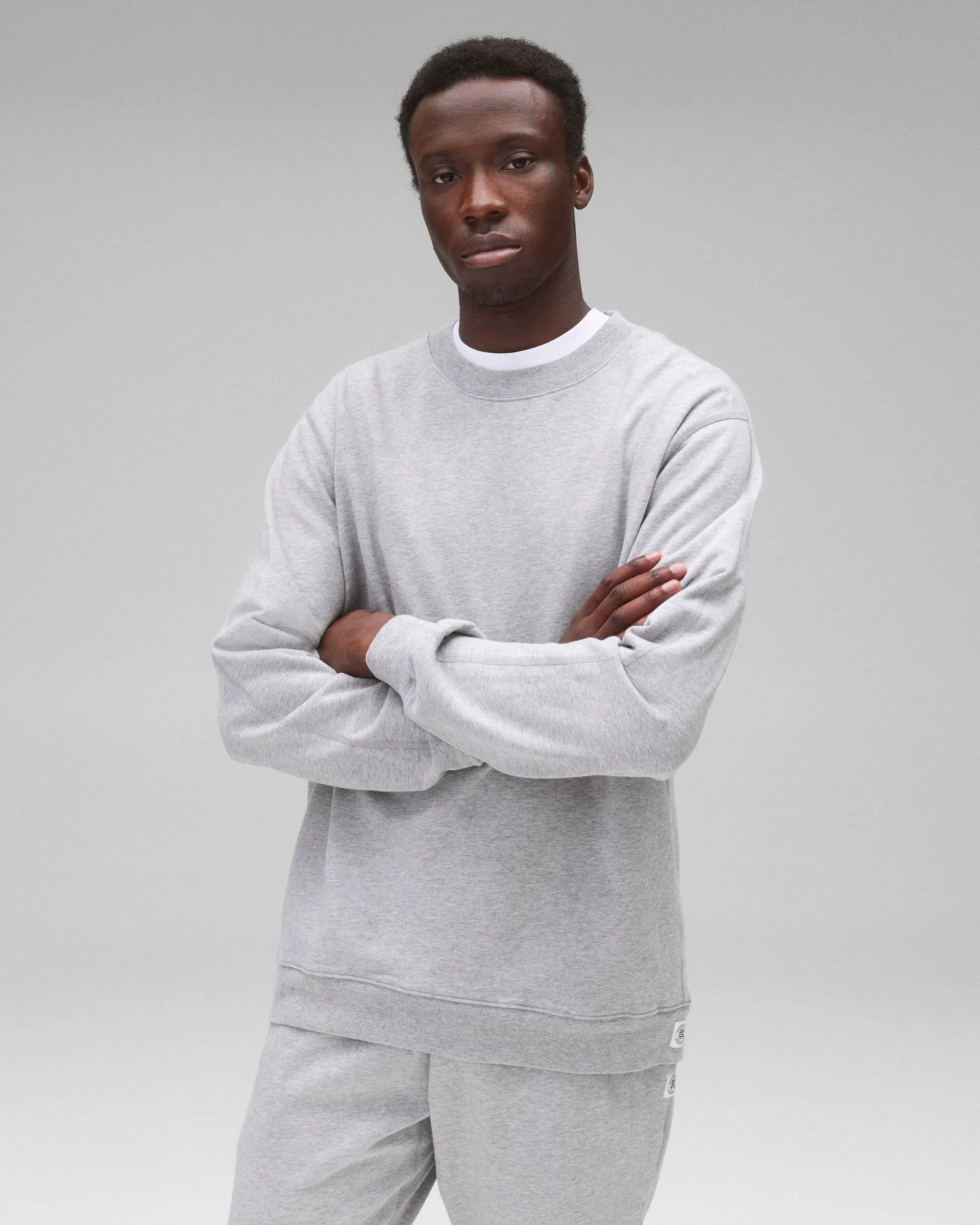 Lightweight Terry Classic Crewneck - Vault sold by Reigning Champ product image thumbnail 2