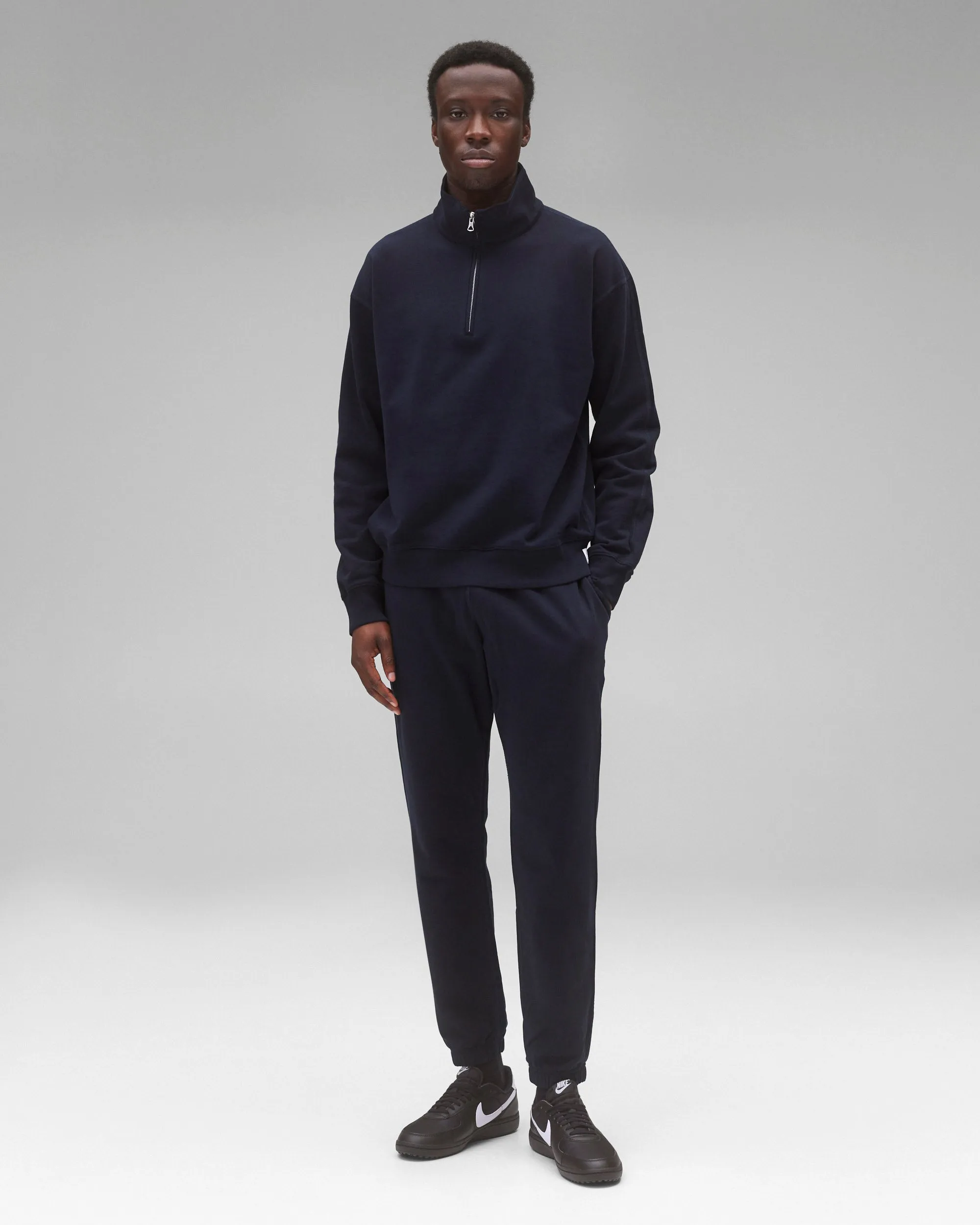 Lightweight Terry Quarter Zip sold by Reigning Champ product image thumbnail 3