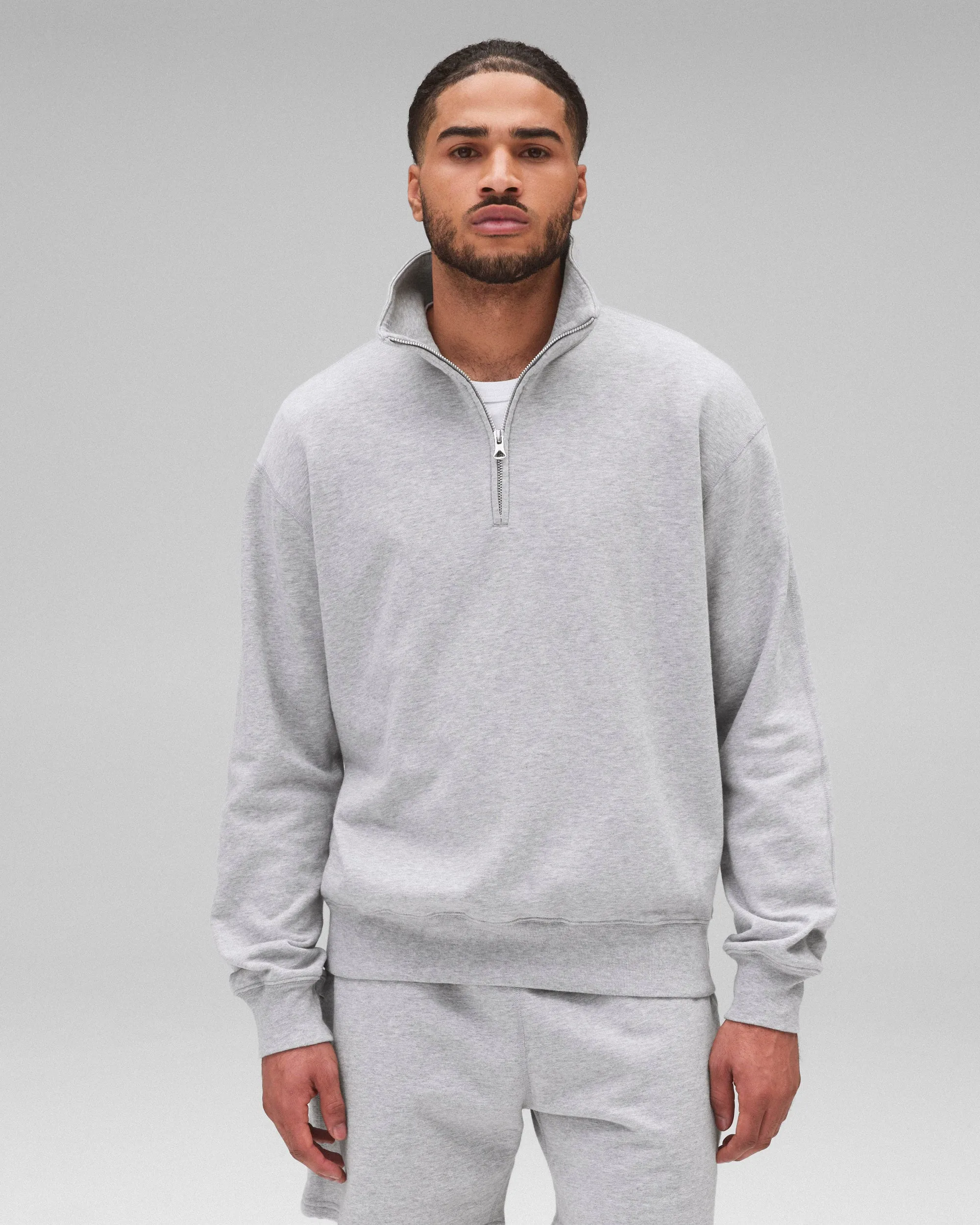 Lightweight Terry Quarter Zip - Vault sold by Reigning Champ product image thumbnail 2