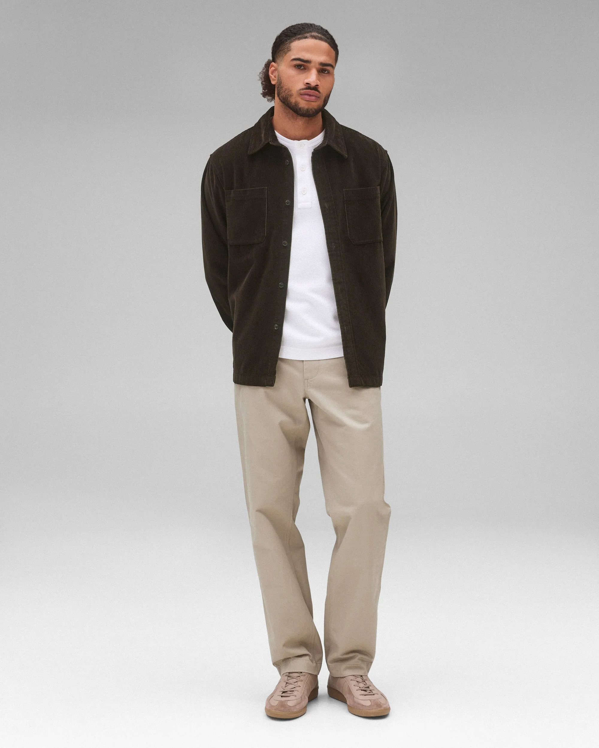 Corduroy Campus Overshirt sold by Reigning Champ product image thumbnail 3