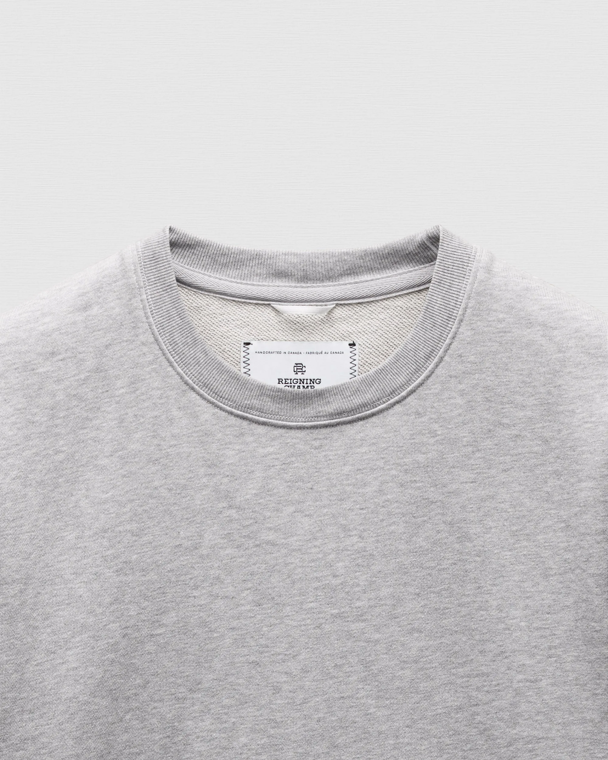 Lightweight Terry Cut-Off Relaxed T-Shirt - Vault sold by Reigning Champ product image thumbnail 3