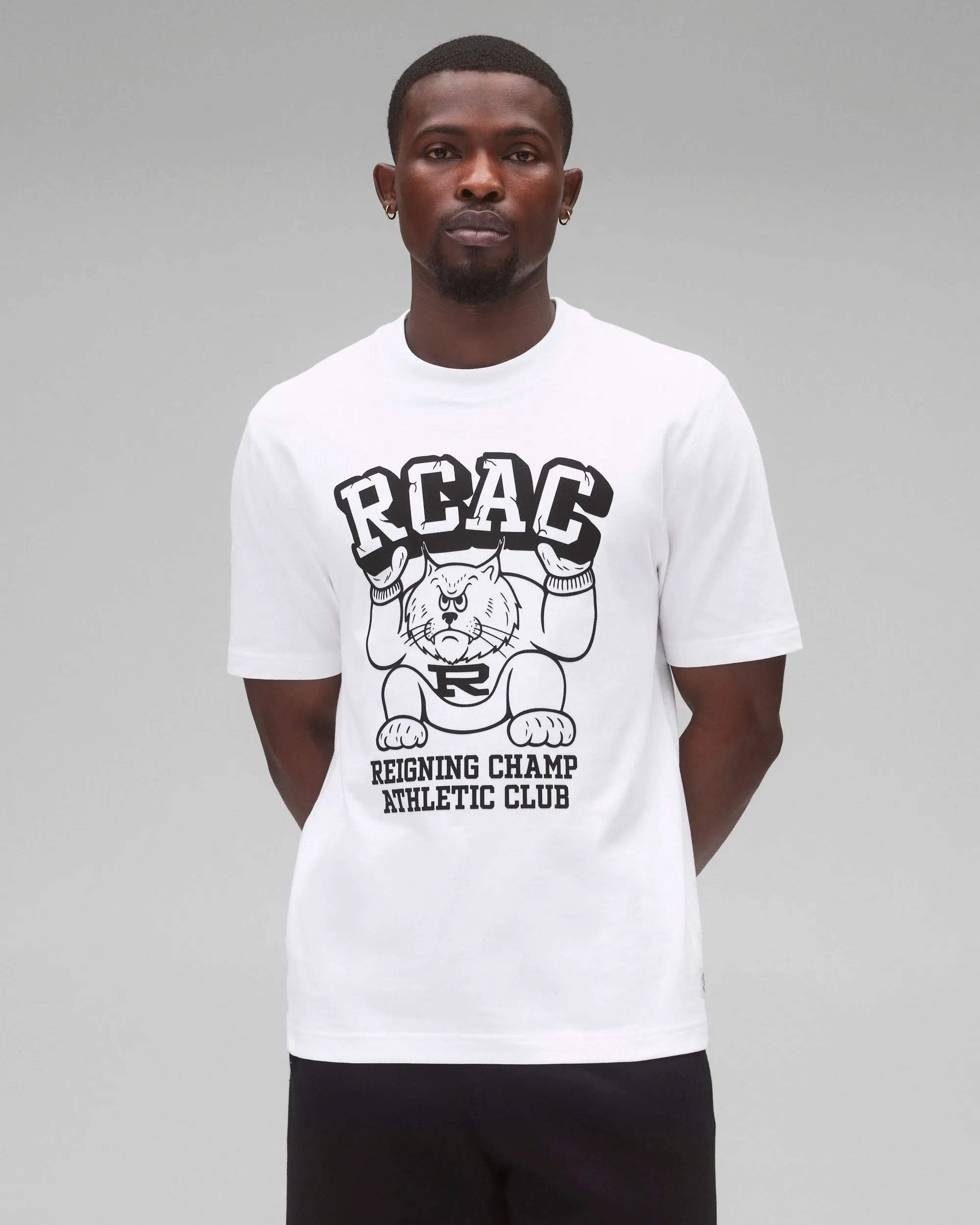 Midweight Jersey RCAC Standard T-Shirt sold by Reigning Champ product image thumbnail 2