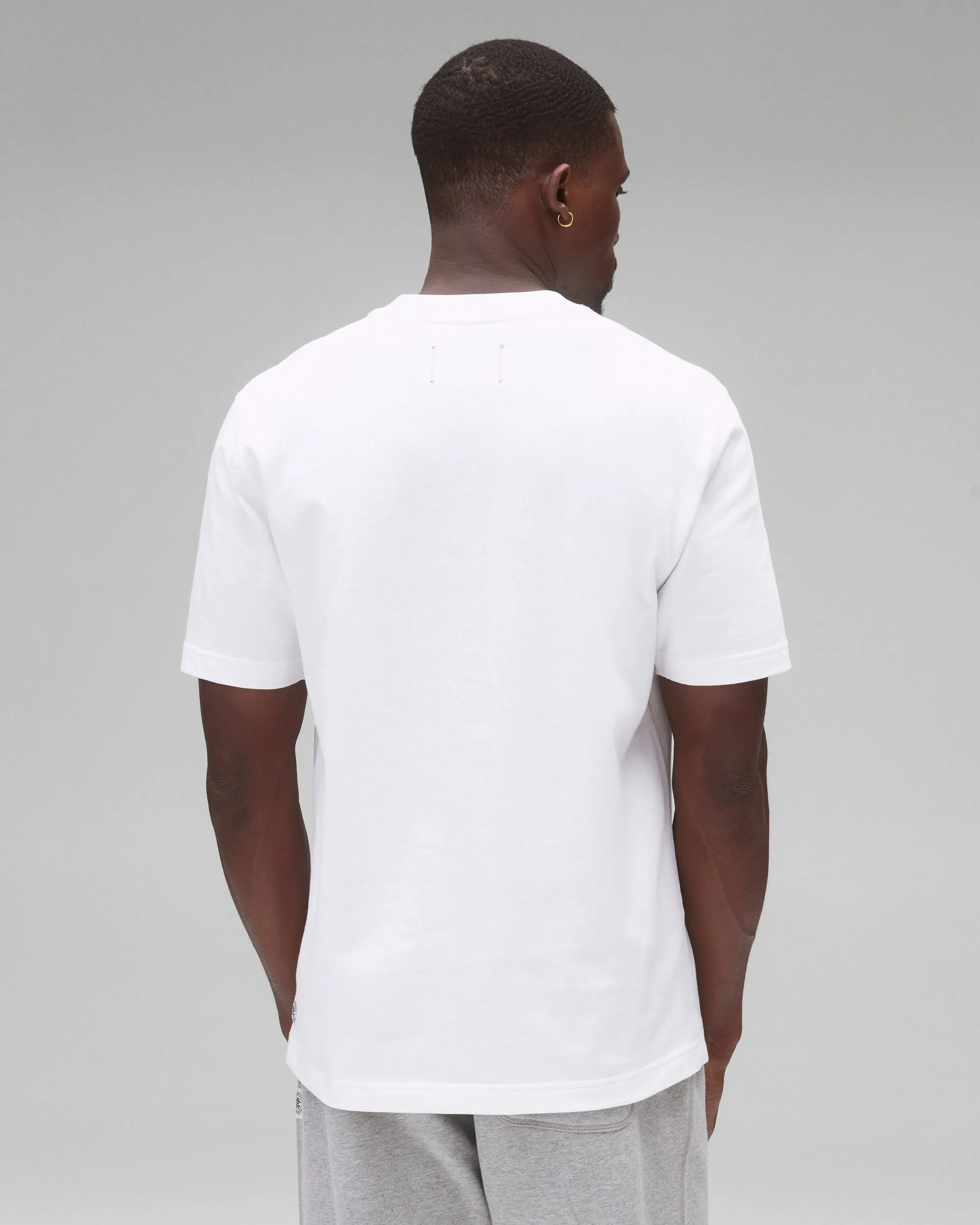Midweight Jersey Basketball Standard T-Shirt sold by Reigning Champ product image thumbnail 4