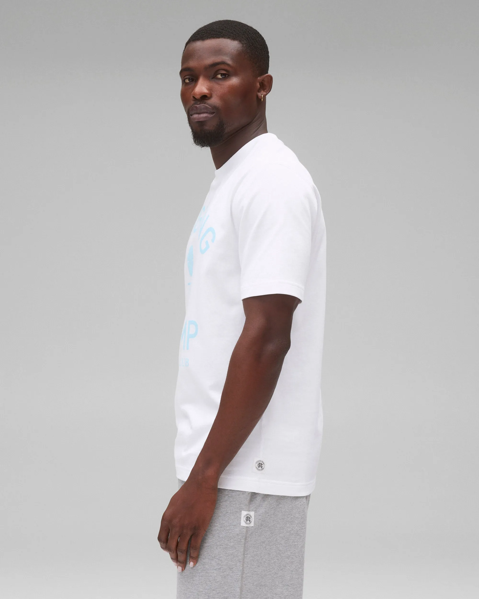 Midweight Jersey Basketball Standard T-Shirt sold by Reigning Champ product image thumbnail 3