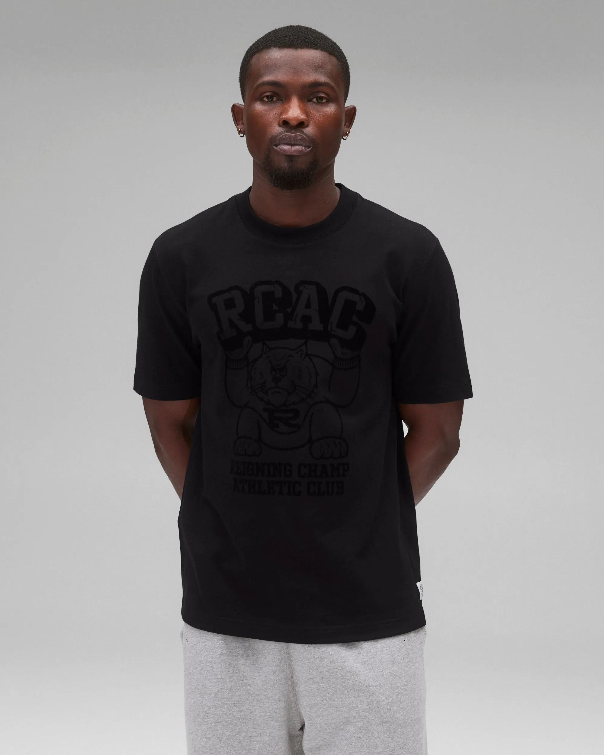Midweight Jersey RCAC Standard T-Shirt sold by Reigning Champ product image thumbnail 2