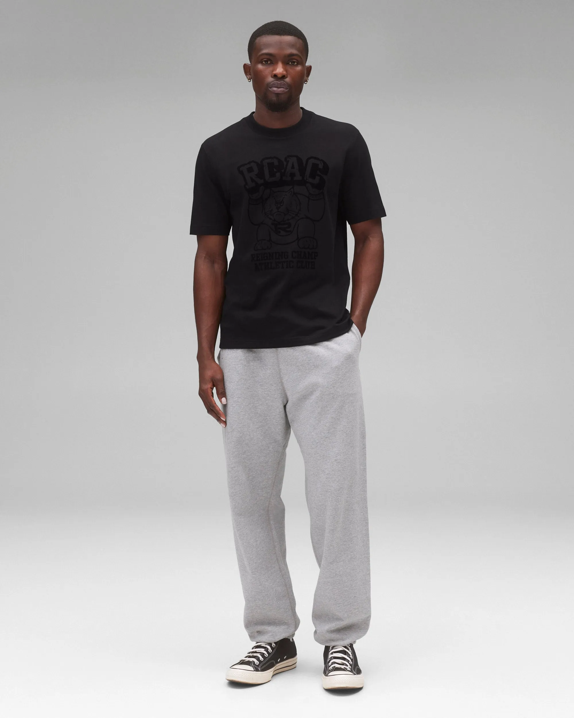 Midweight Jersey RCAC Standard T-Shirt sold by Reigning Champ product image thumbnail 4