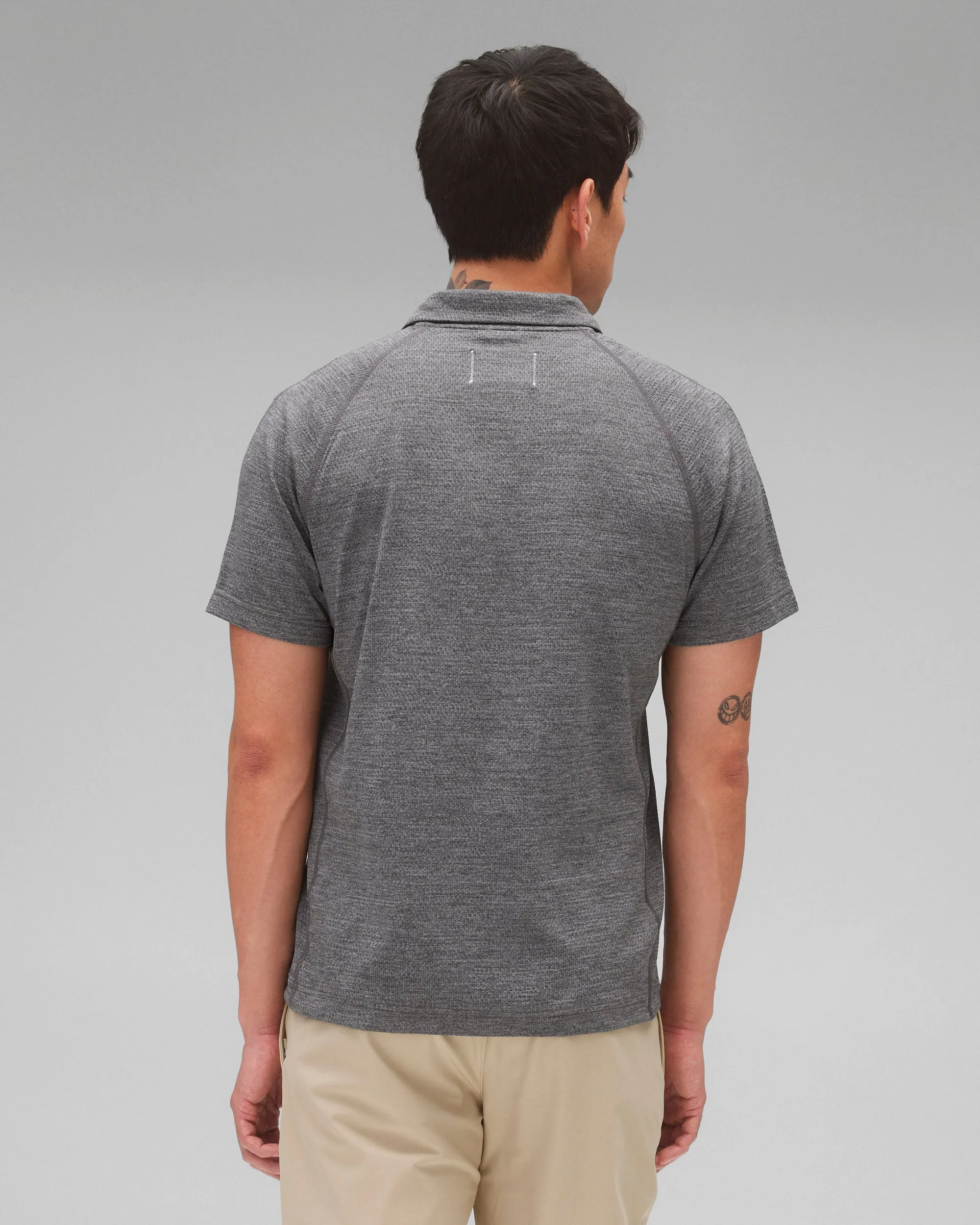 Solotex Mesh Tiebreak Standard Polo sold by Reigning Champ product image thumbnail 4