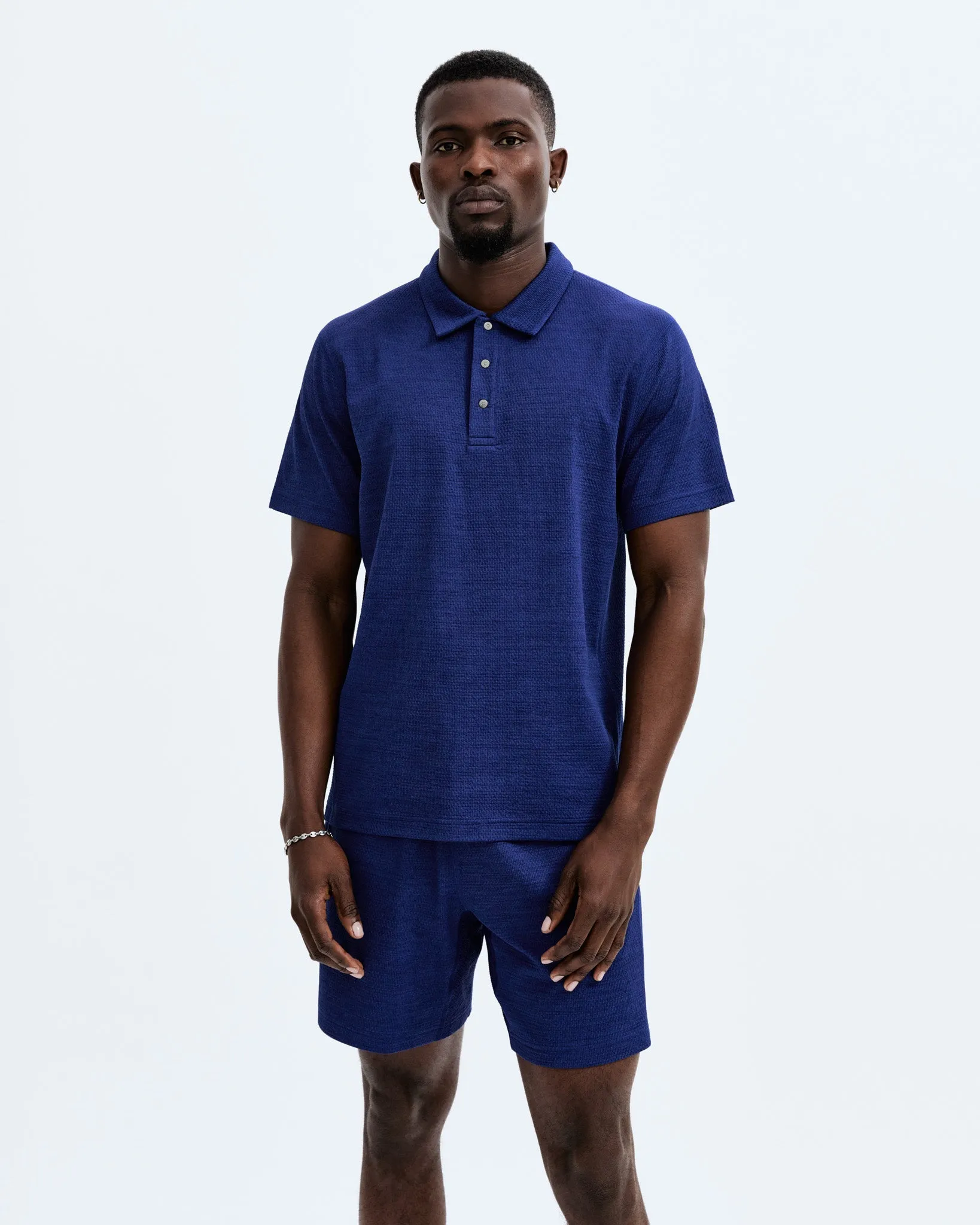 Solotex Mesh Tiebreak Standard Polo sold by Reigning Champ product image thumbnail 2