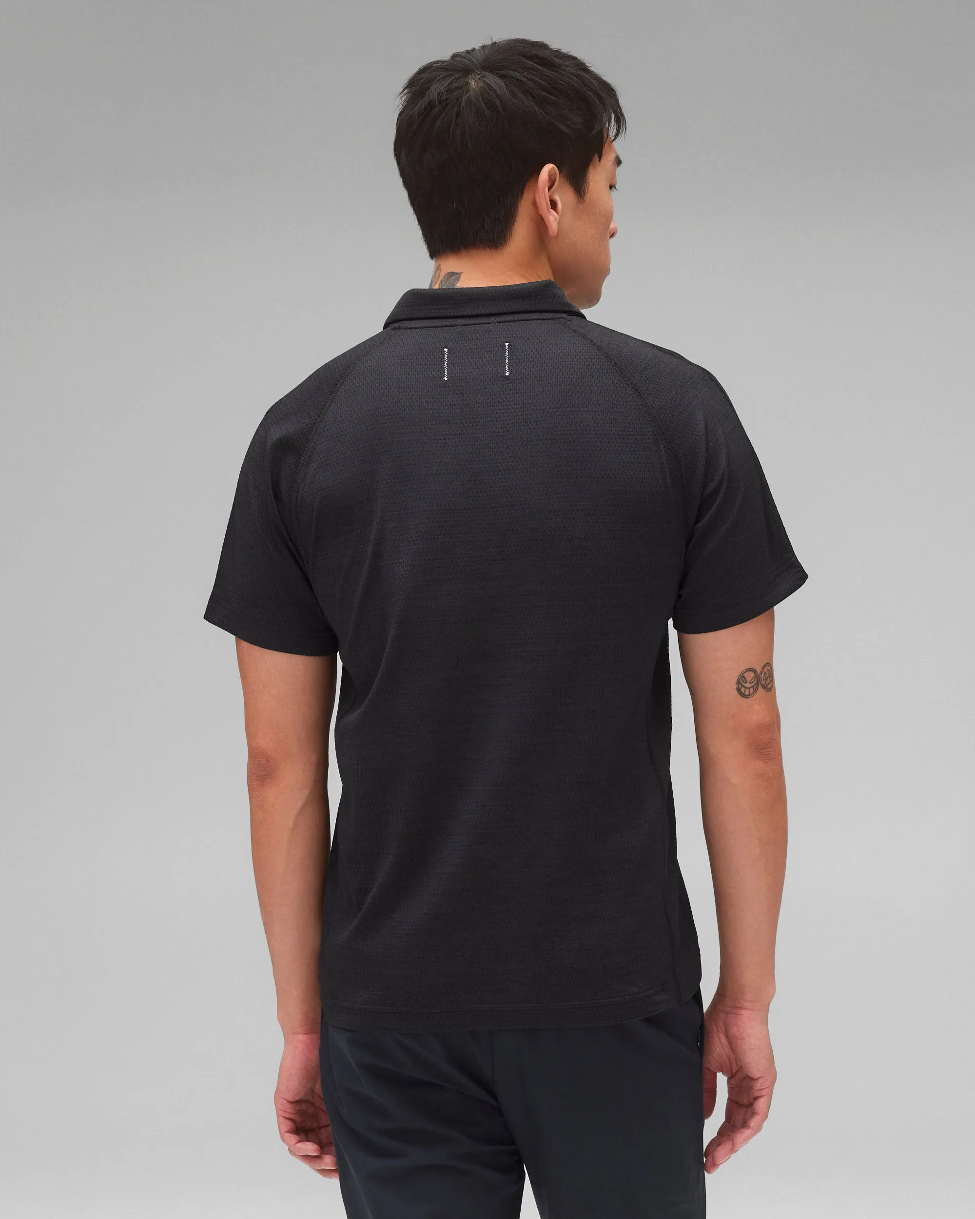 Solotex Mesh Tiebreak Standard Polo sold by Reigning Champ product image thumbnail 4