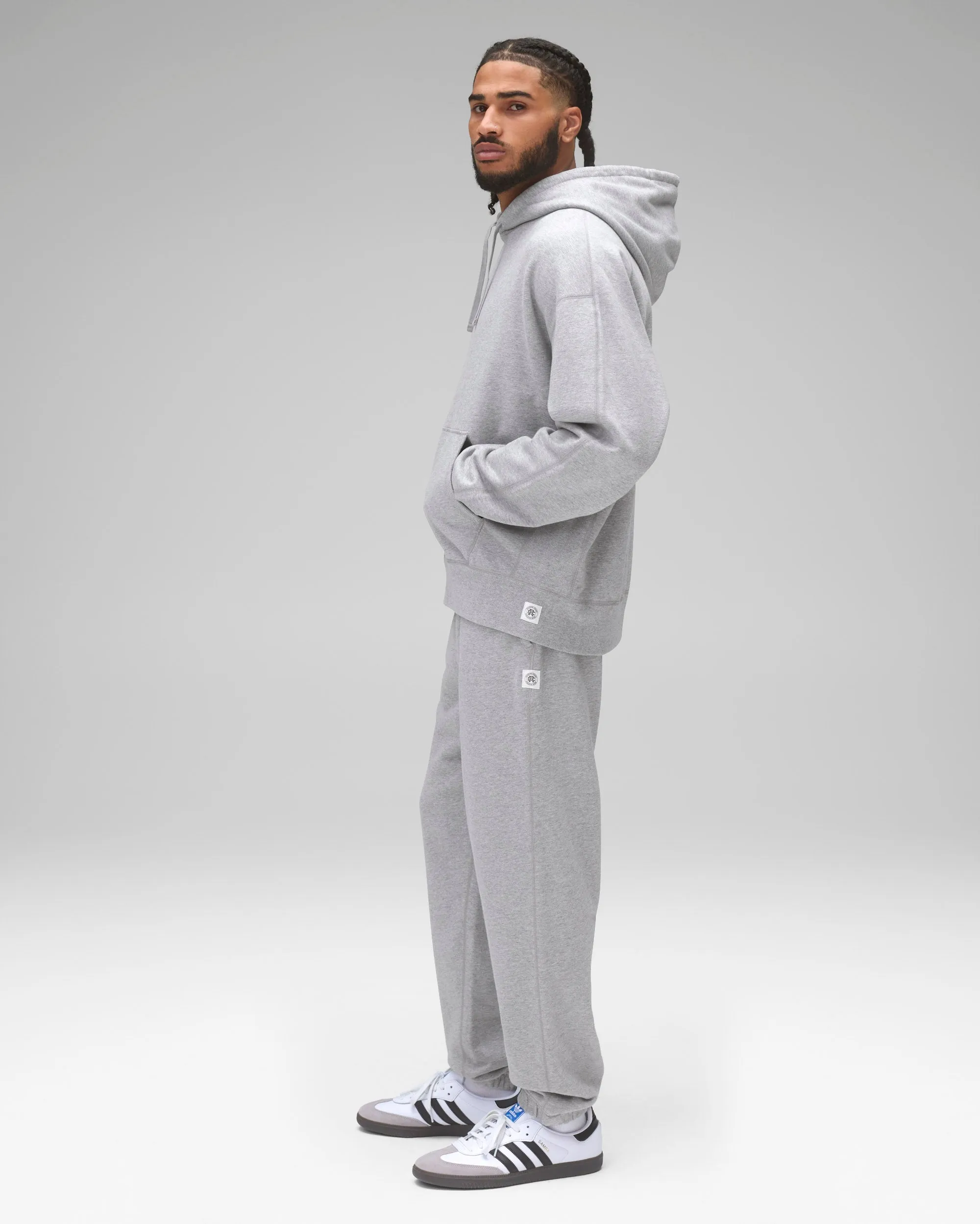 Midweight Terry Relaxed Hoodie sold by Reigning Champ product image thumbnail 4